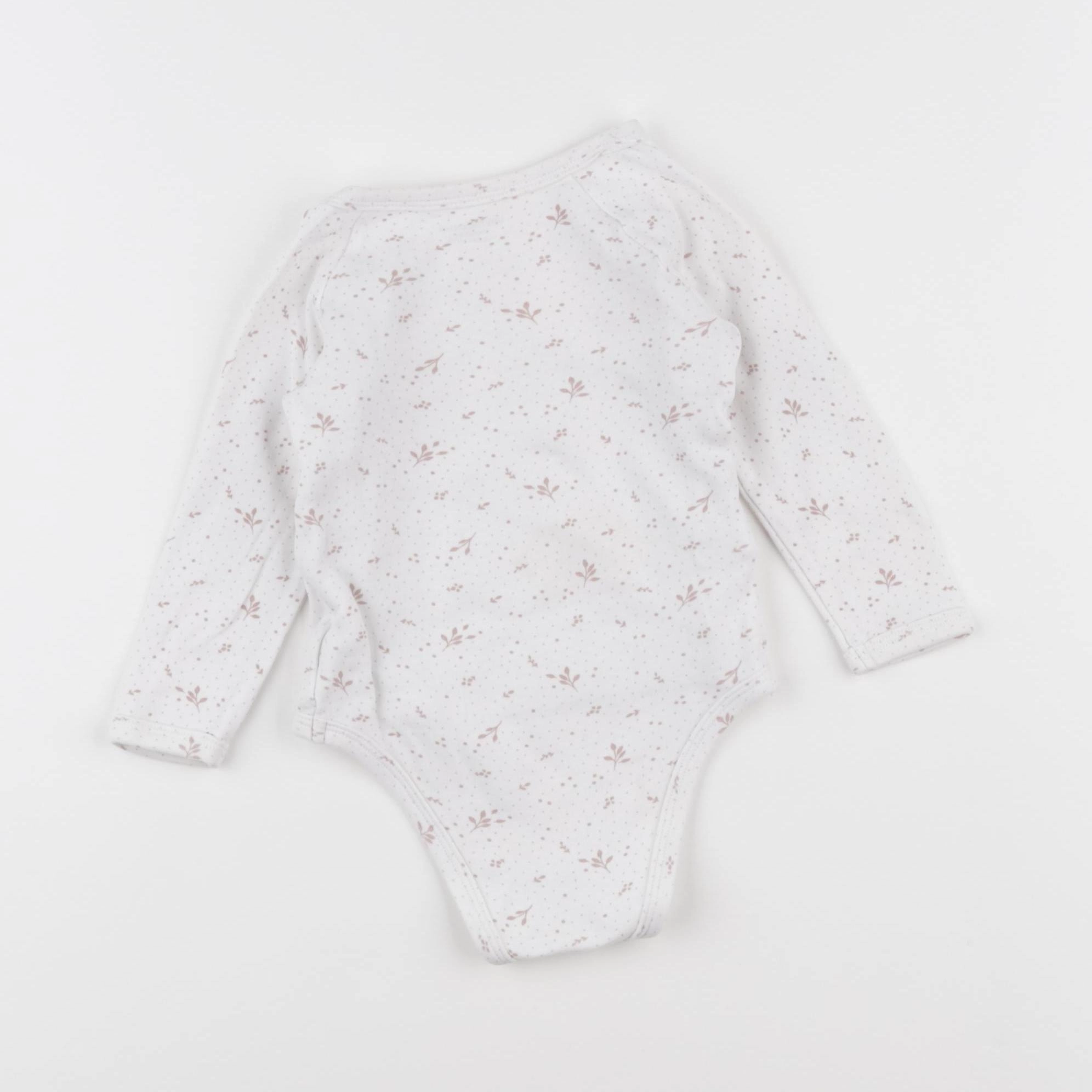 Vertbaudet - body blanc - 12 mois