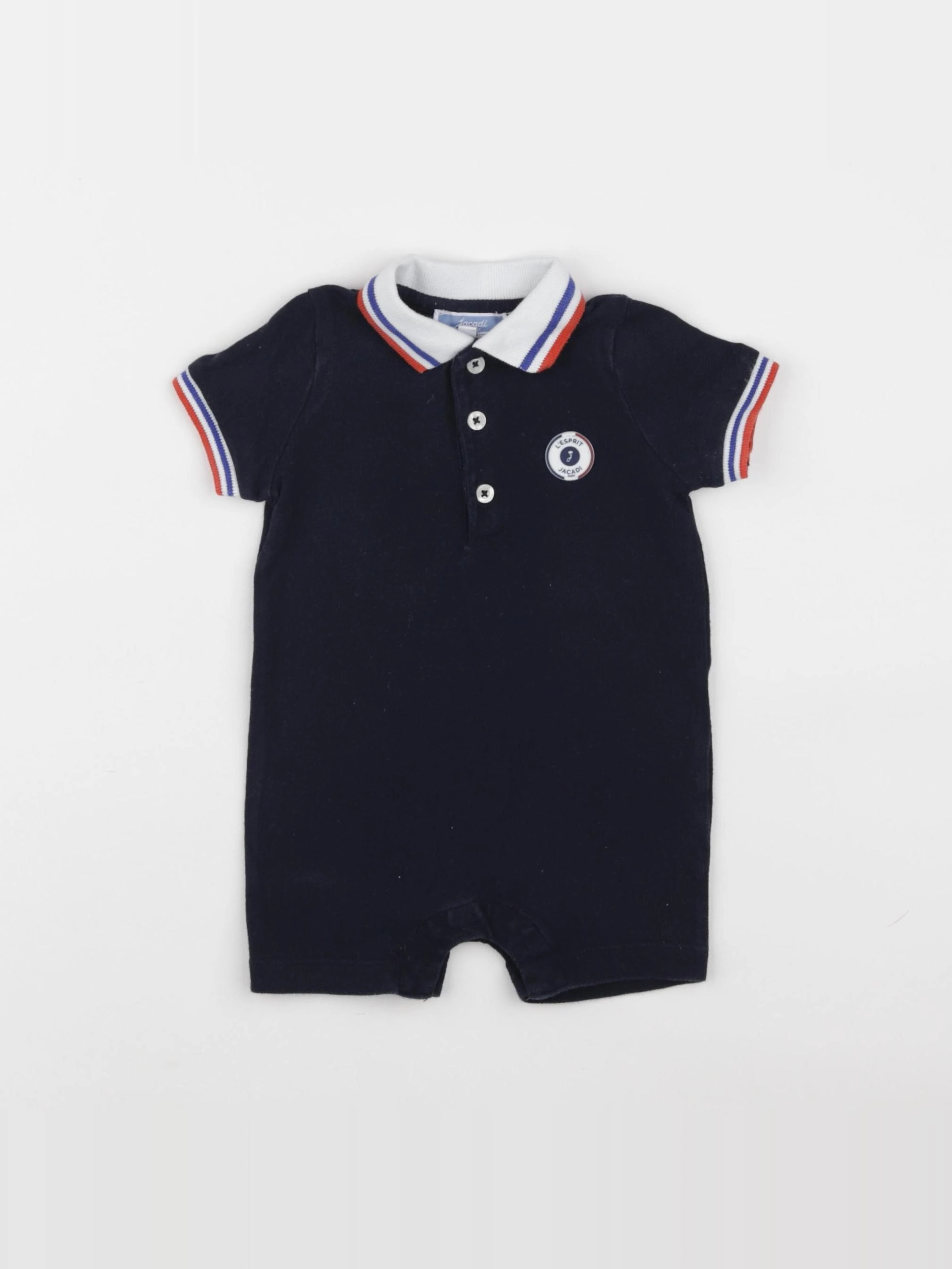 Jacadi - combinaison bleu - 6 mois