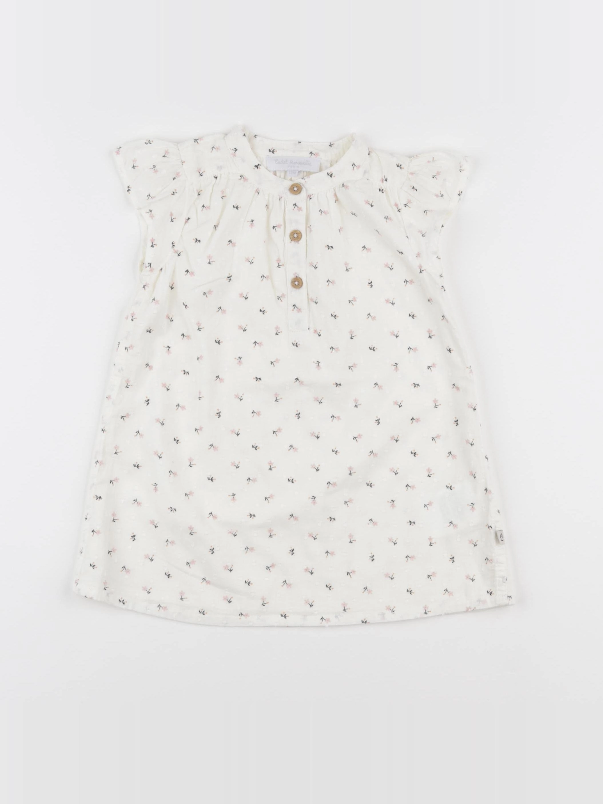Cadet Rousselle - robe blanc - 12 mois