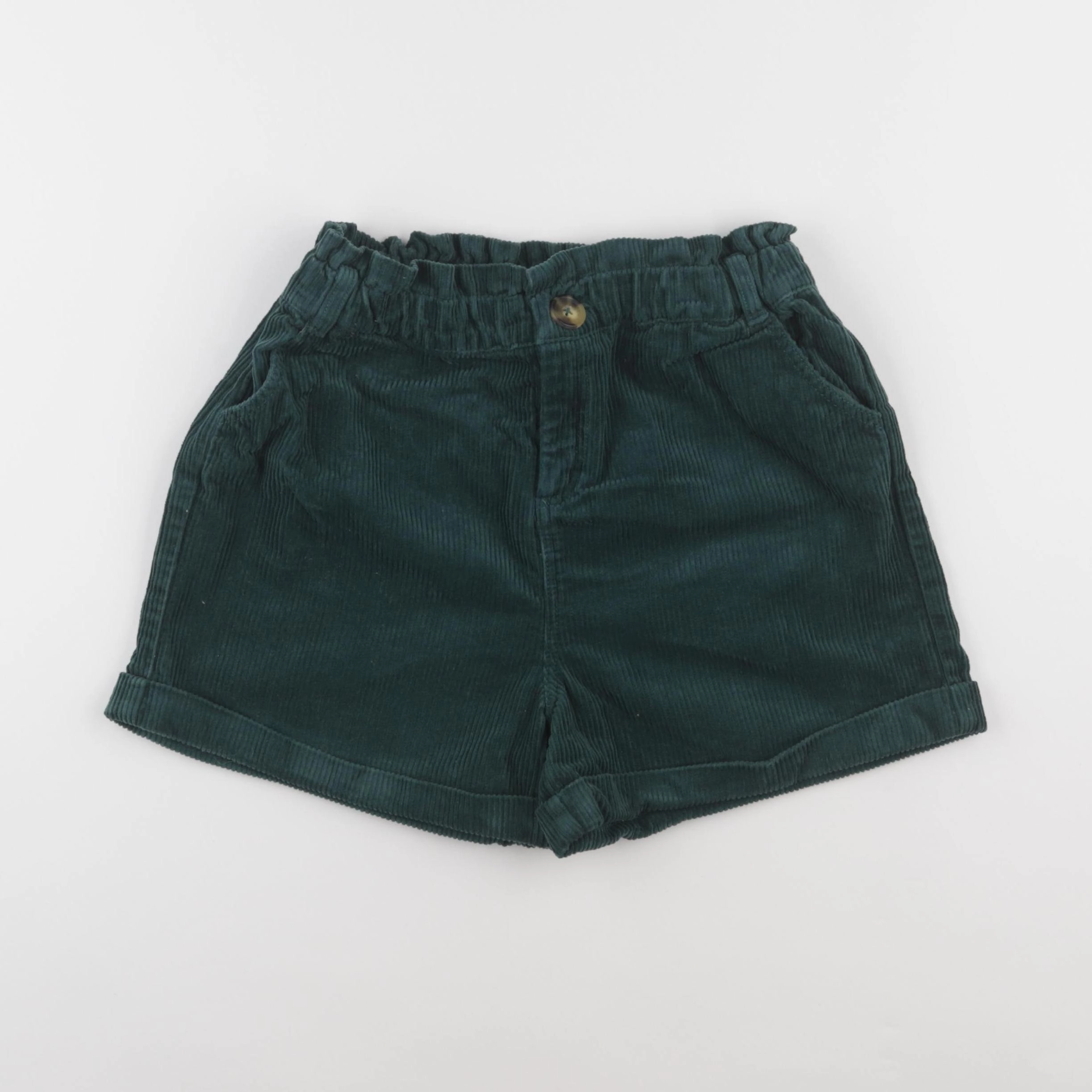 Vertbaudet - short vert - 10 ans