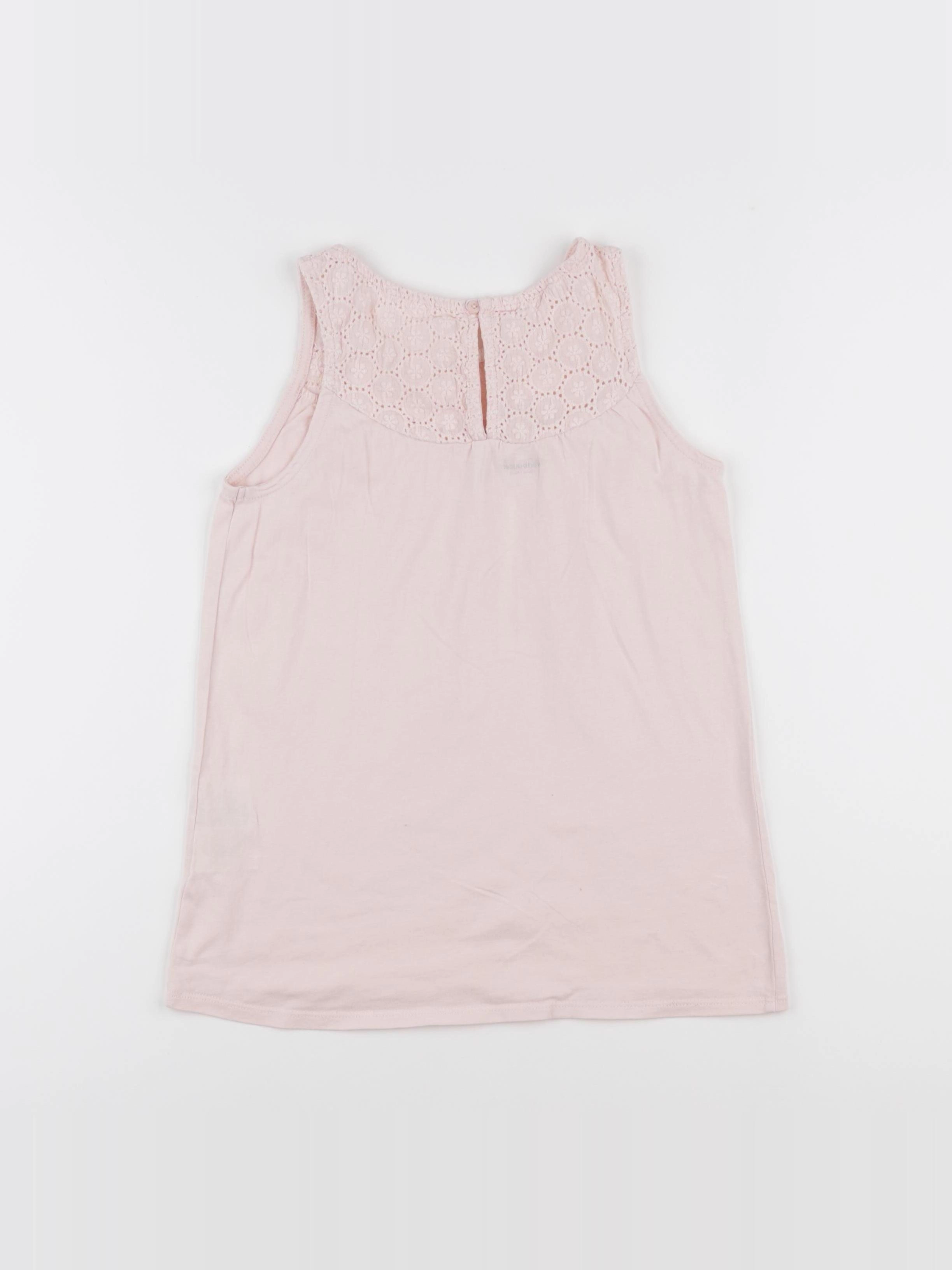 Vertbaudet - débardeur rose - 10 ans