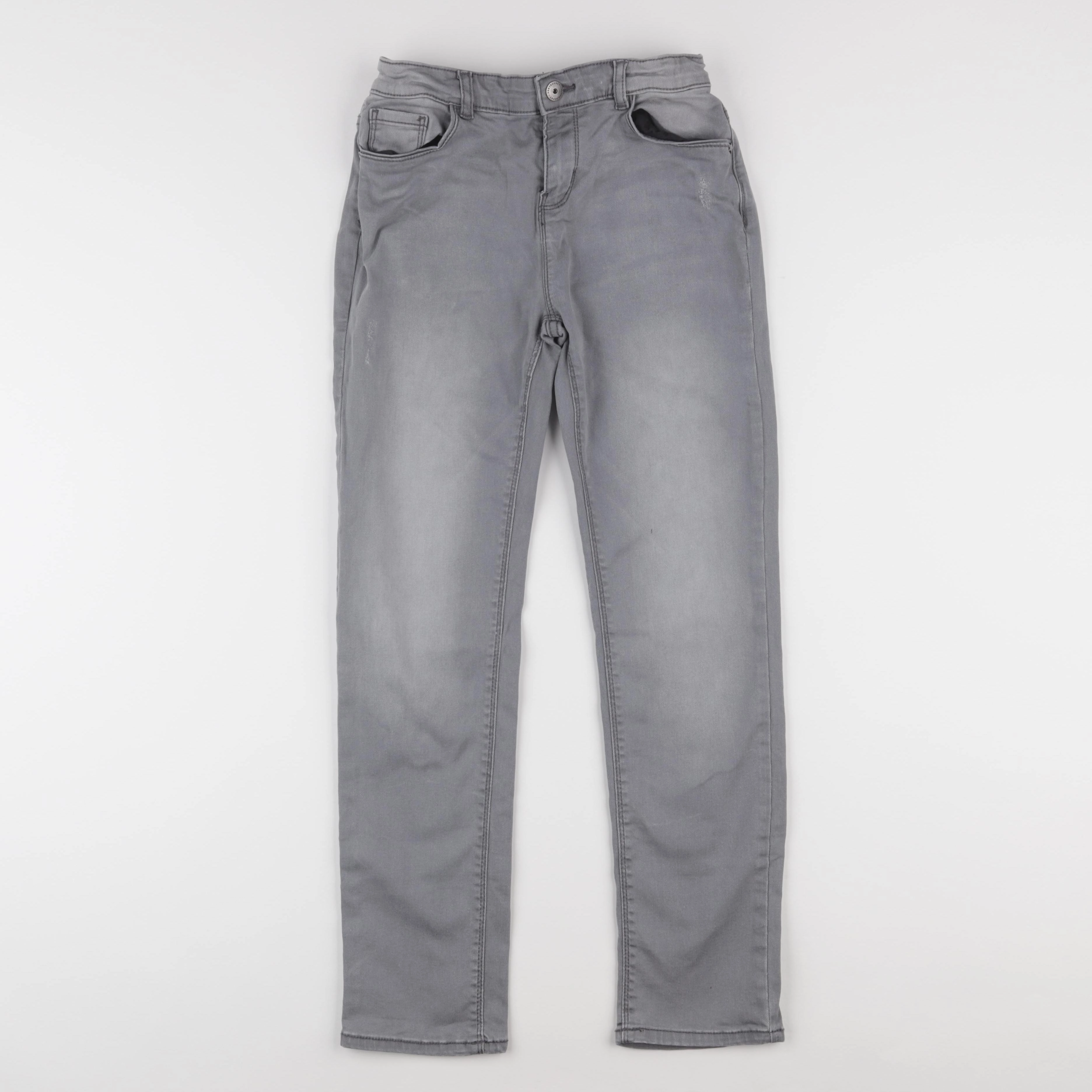 Vertbaudet - jean gris - 12 ans