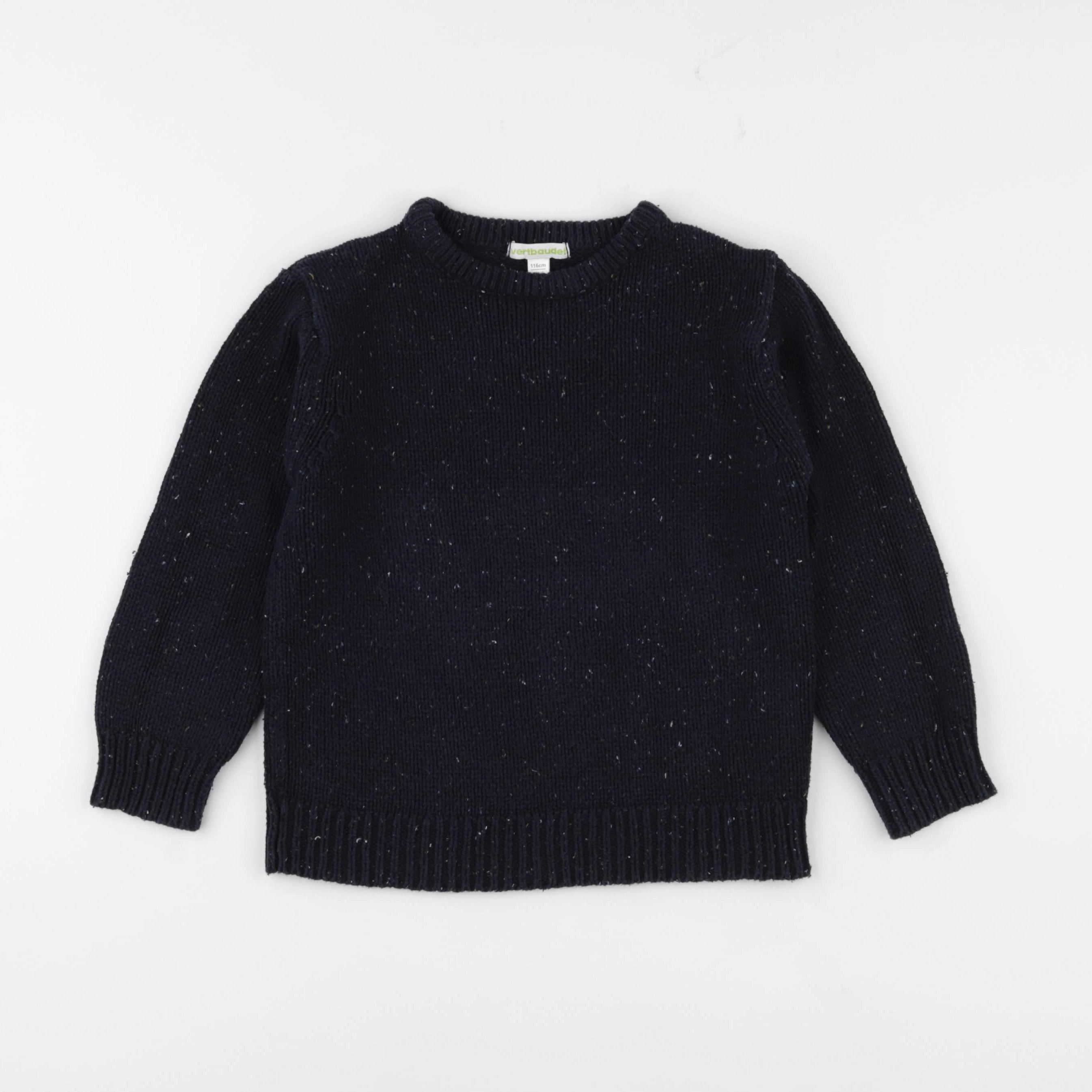 Vertbaudet - pull bleu - 6 ans