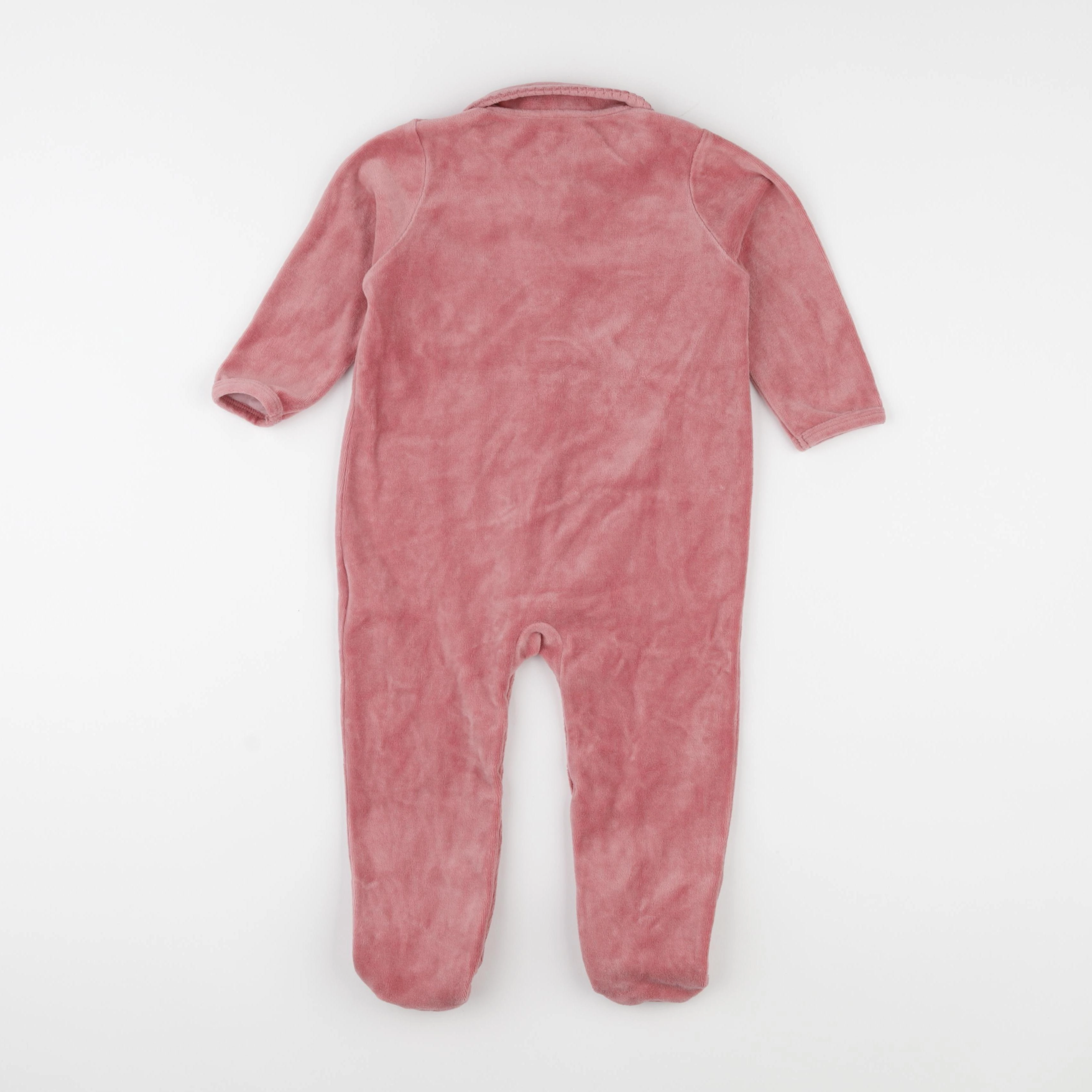 Vertbaudet - pyjama velours rose - 2 ans