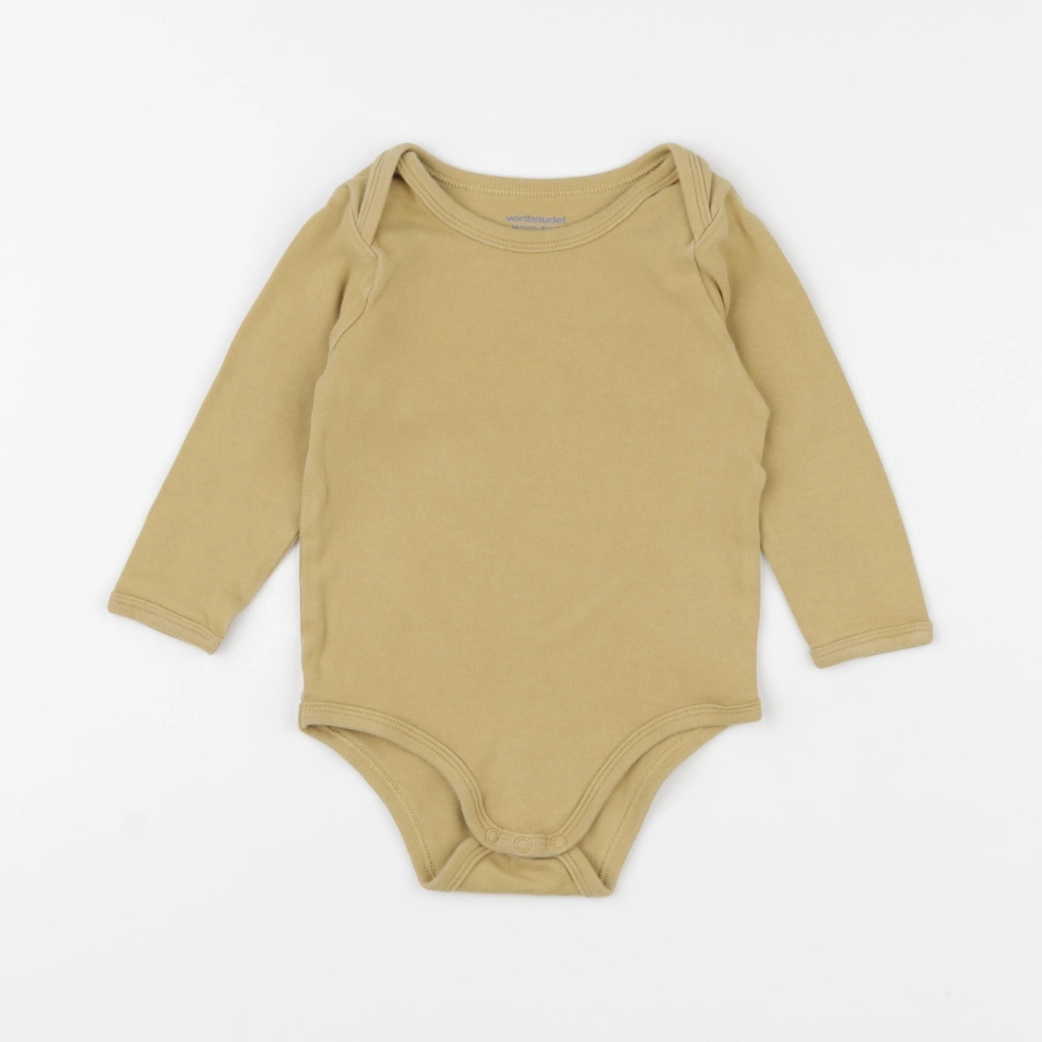 Vertbaudet - body jaune - 18 mois