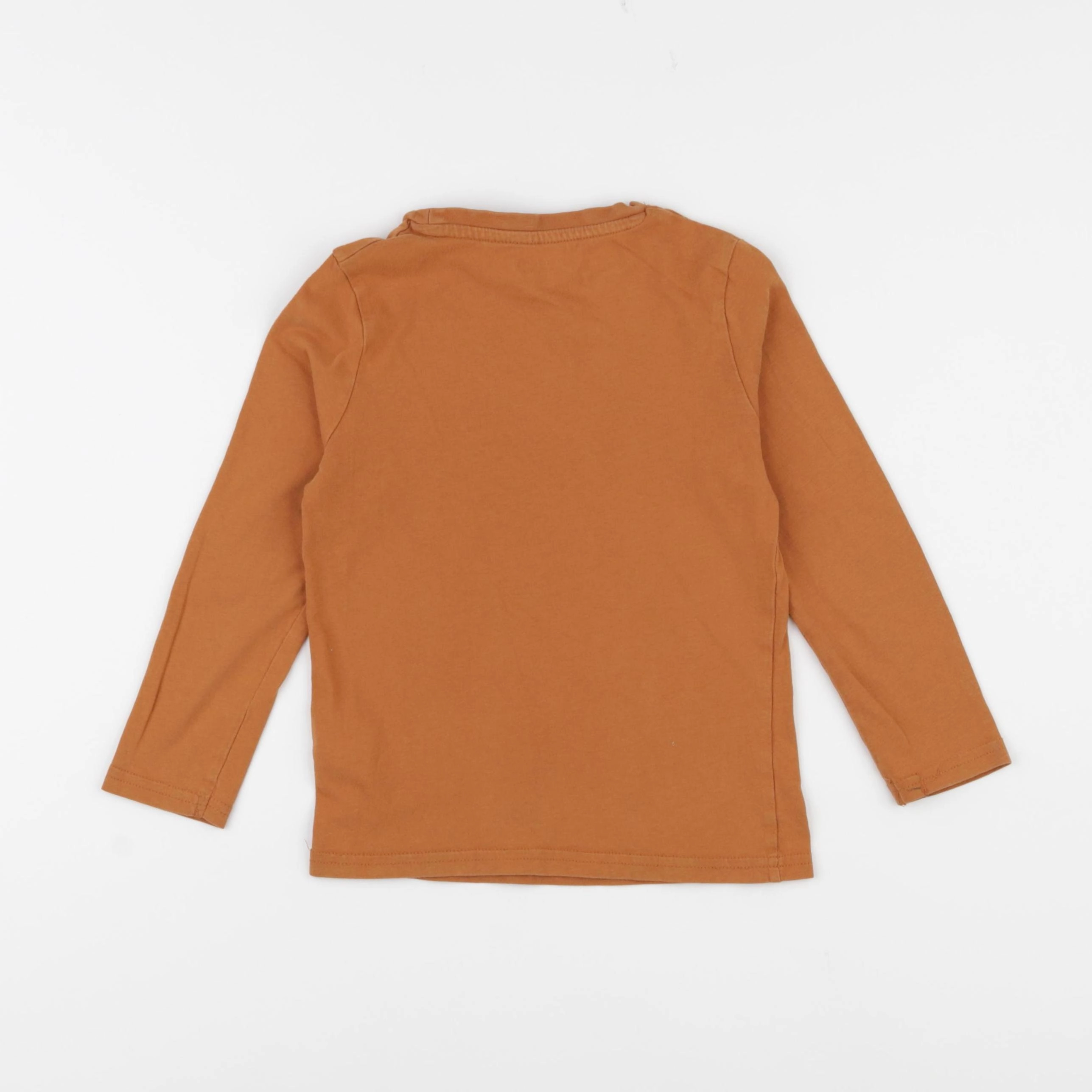 Vertbaudet - tee-shirt marron - 4 ans