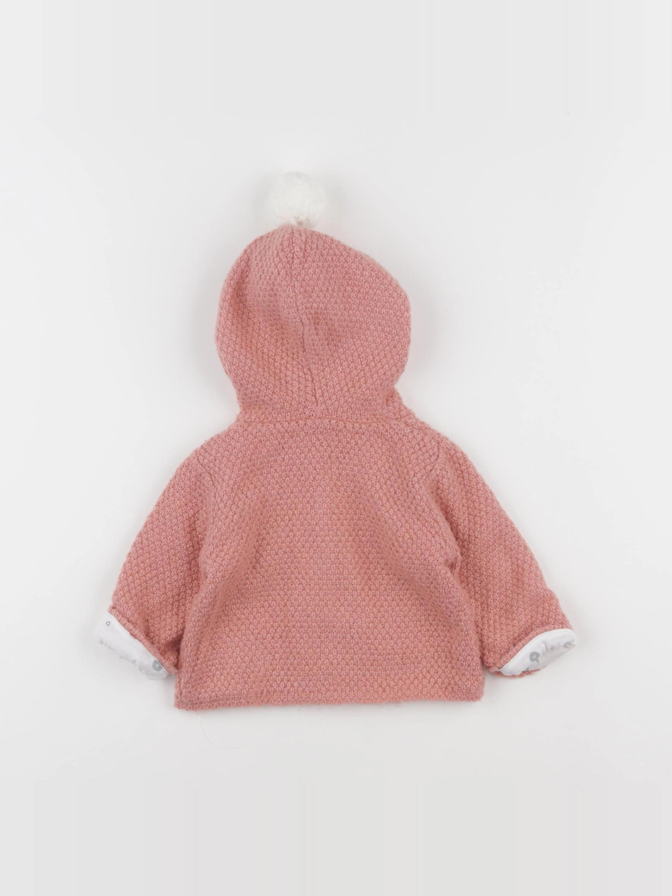 Vertbaudet - veste rose - 3 mois