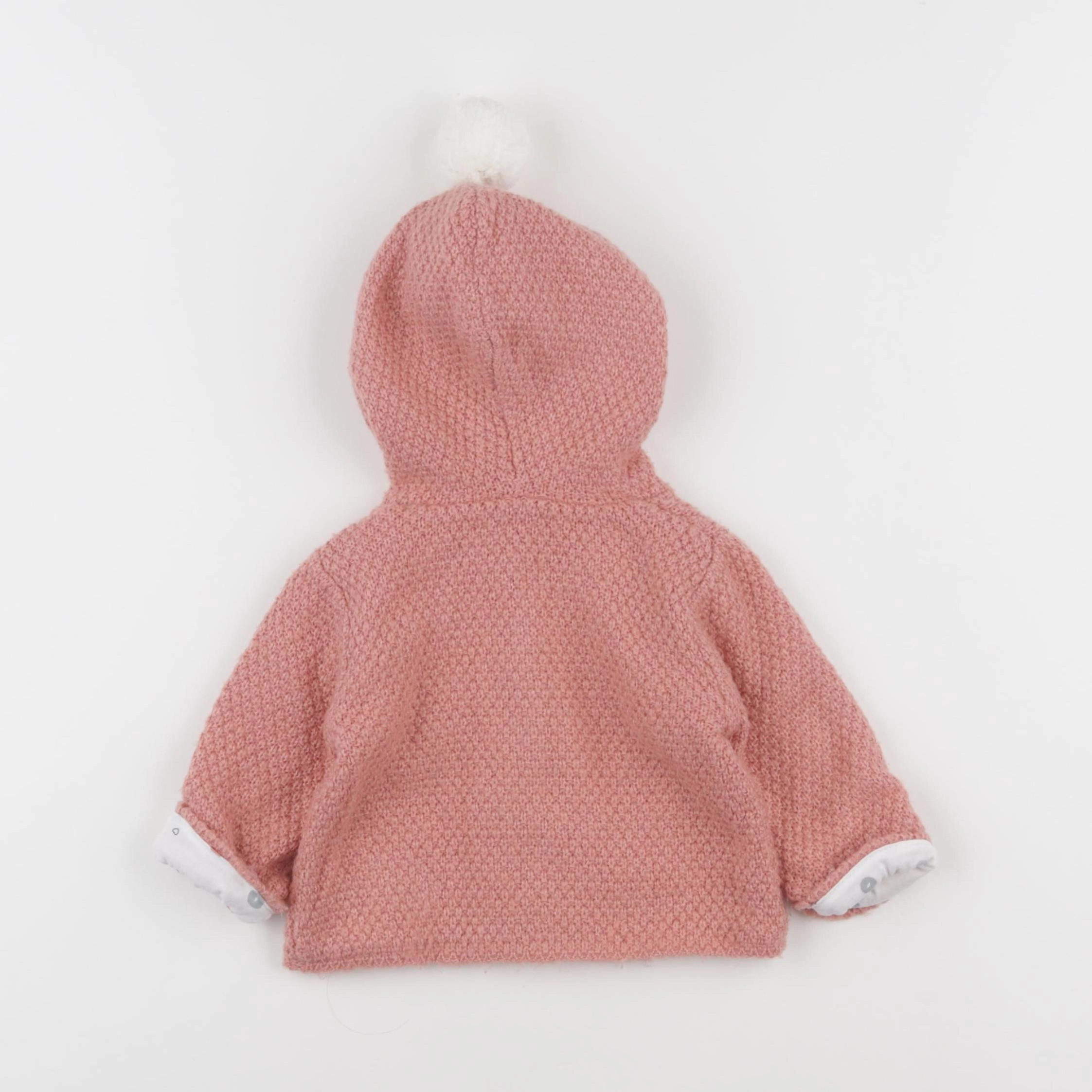 Vertbaudet - veste rose - 3 mois