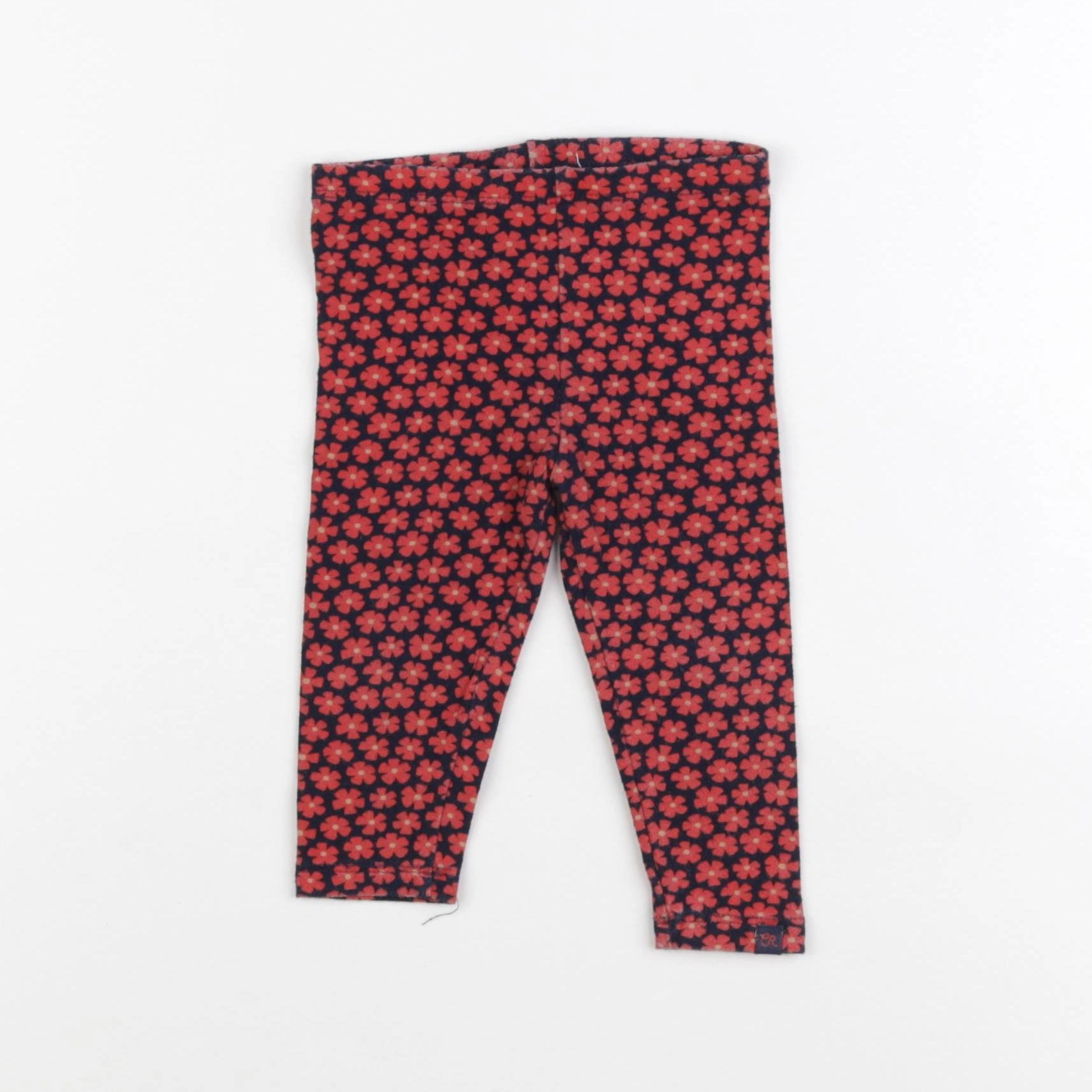Cadet Rousselle - legging rouge - 12 mois