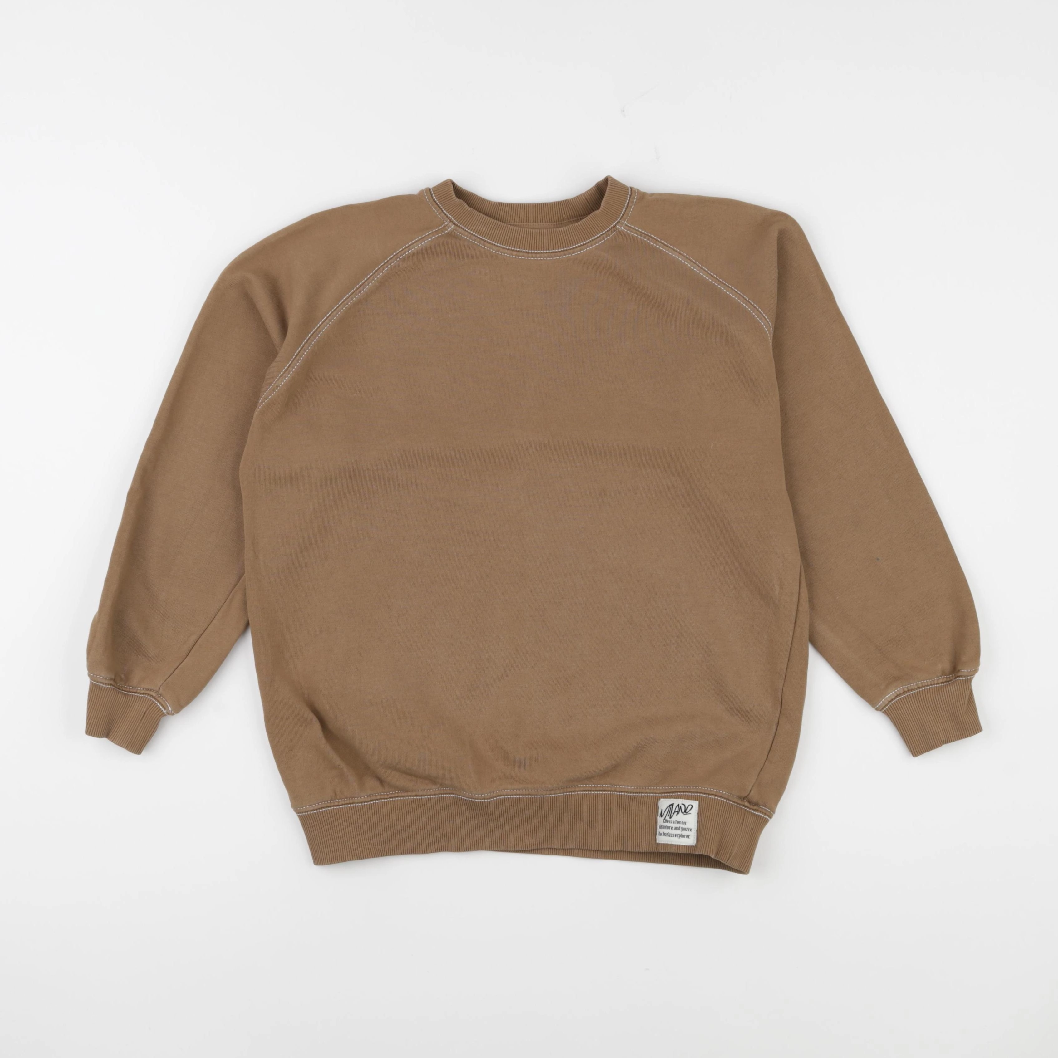 Zara - sweat marron - 9 ans