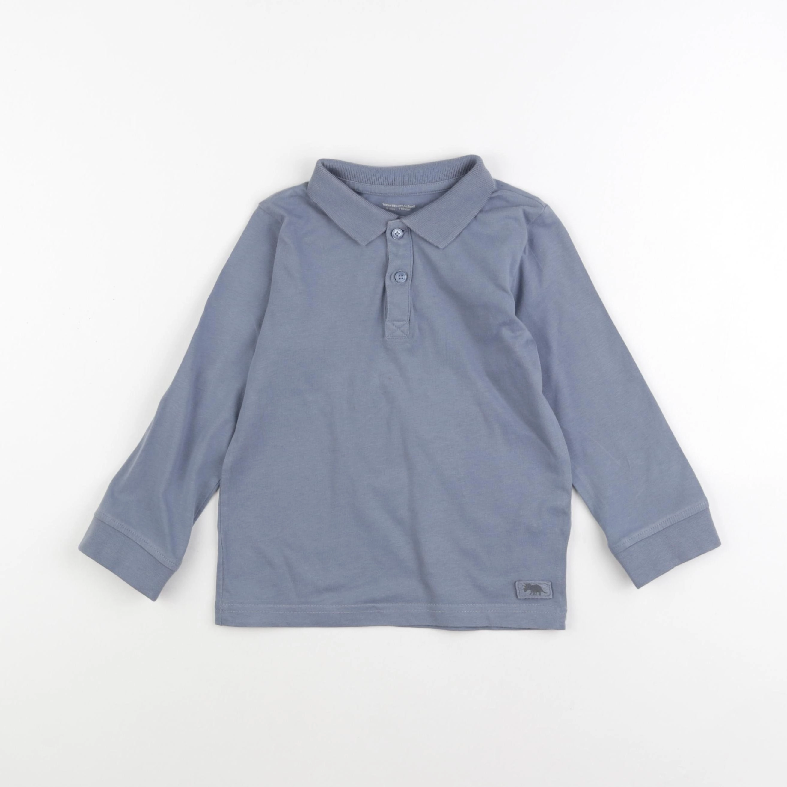 Vertbaudet - polo bleu - 5 ans