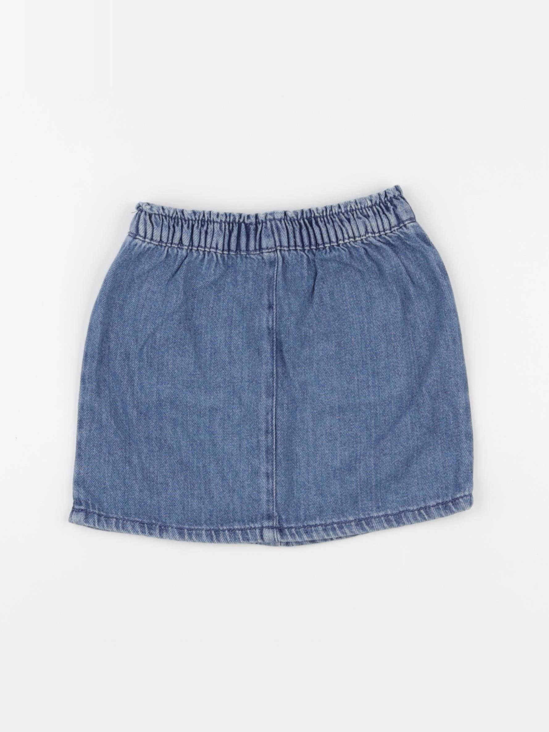 Vertbaudet - jupe bleu - 24 mois