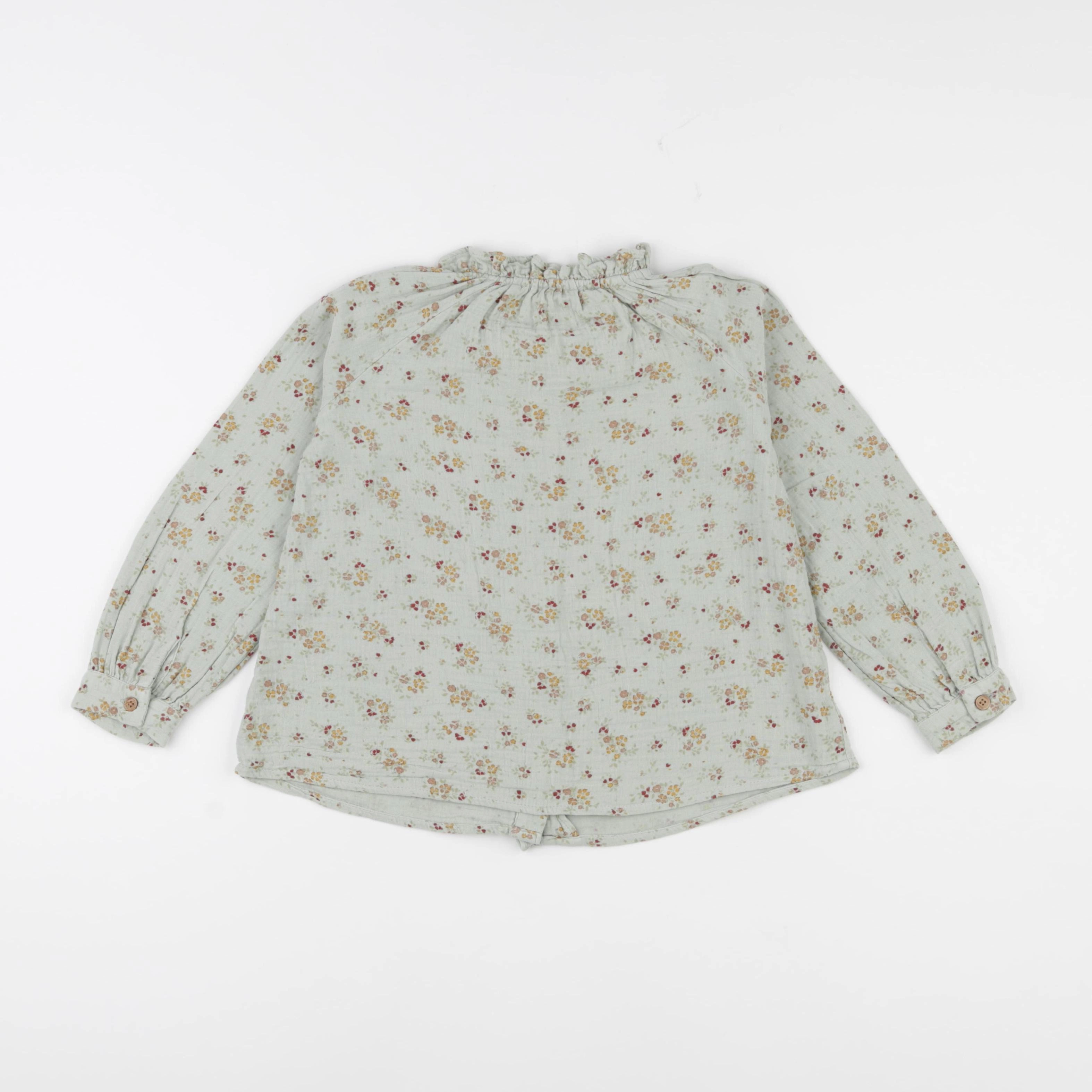 Vertbaudet - blouse vert - 3 ans