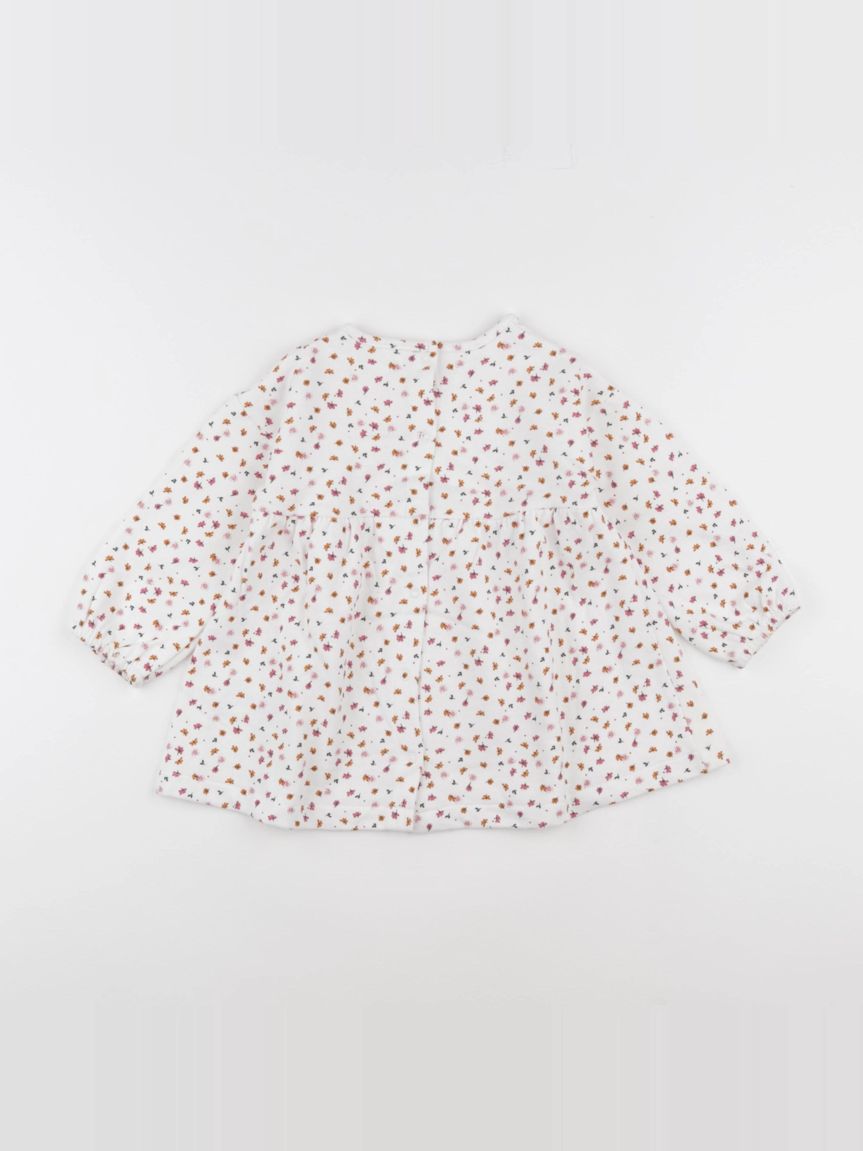 Vertbaudet - robe blanc - 18 mois