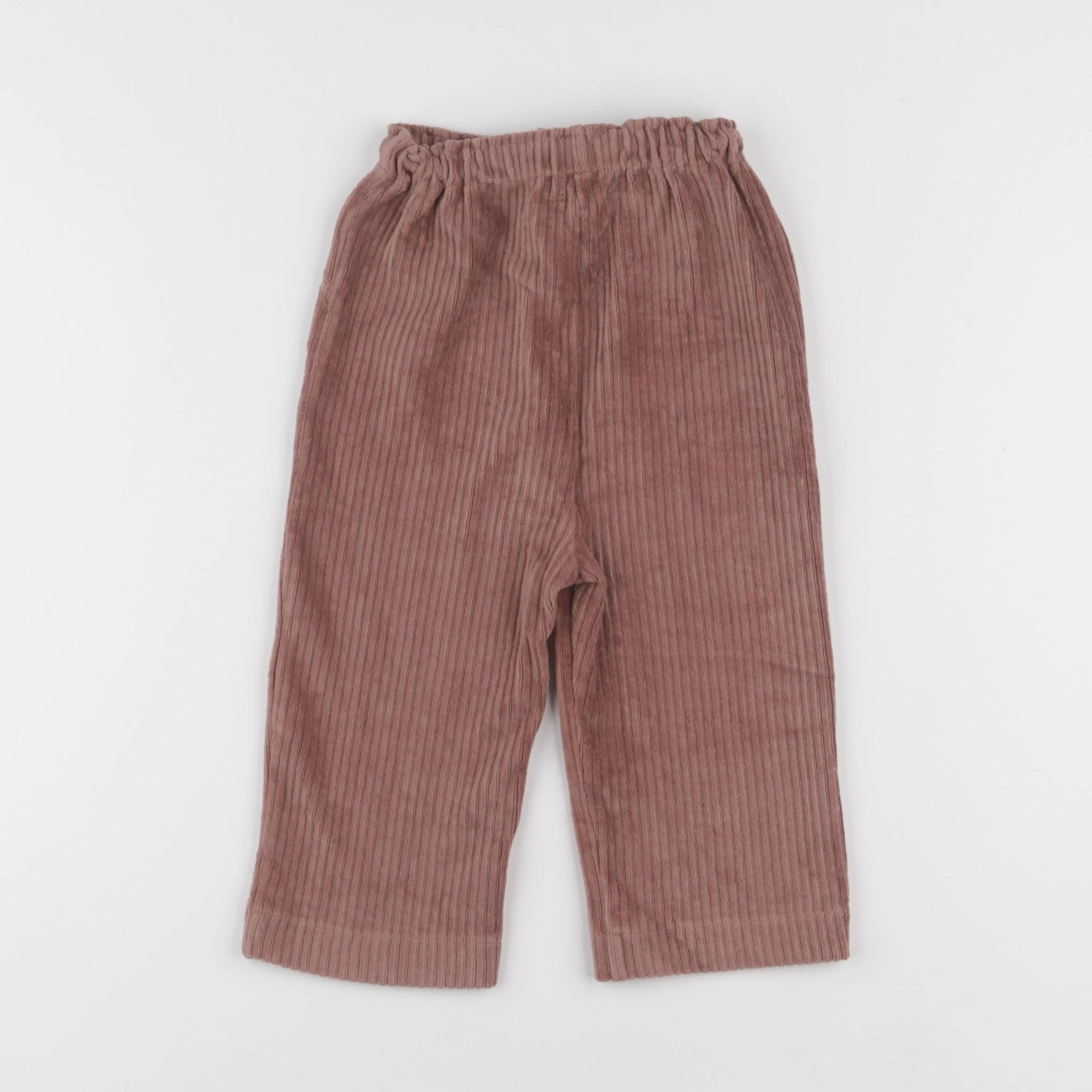 Vertbaudet - pantalon marron - 18 mois