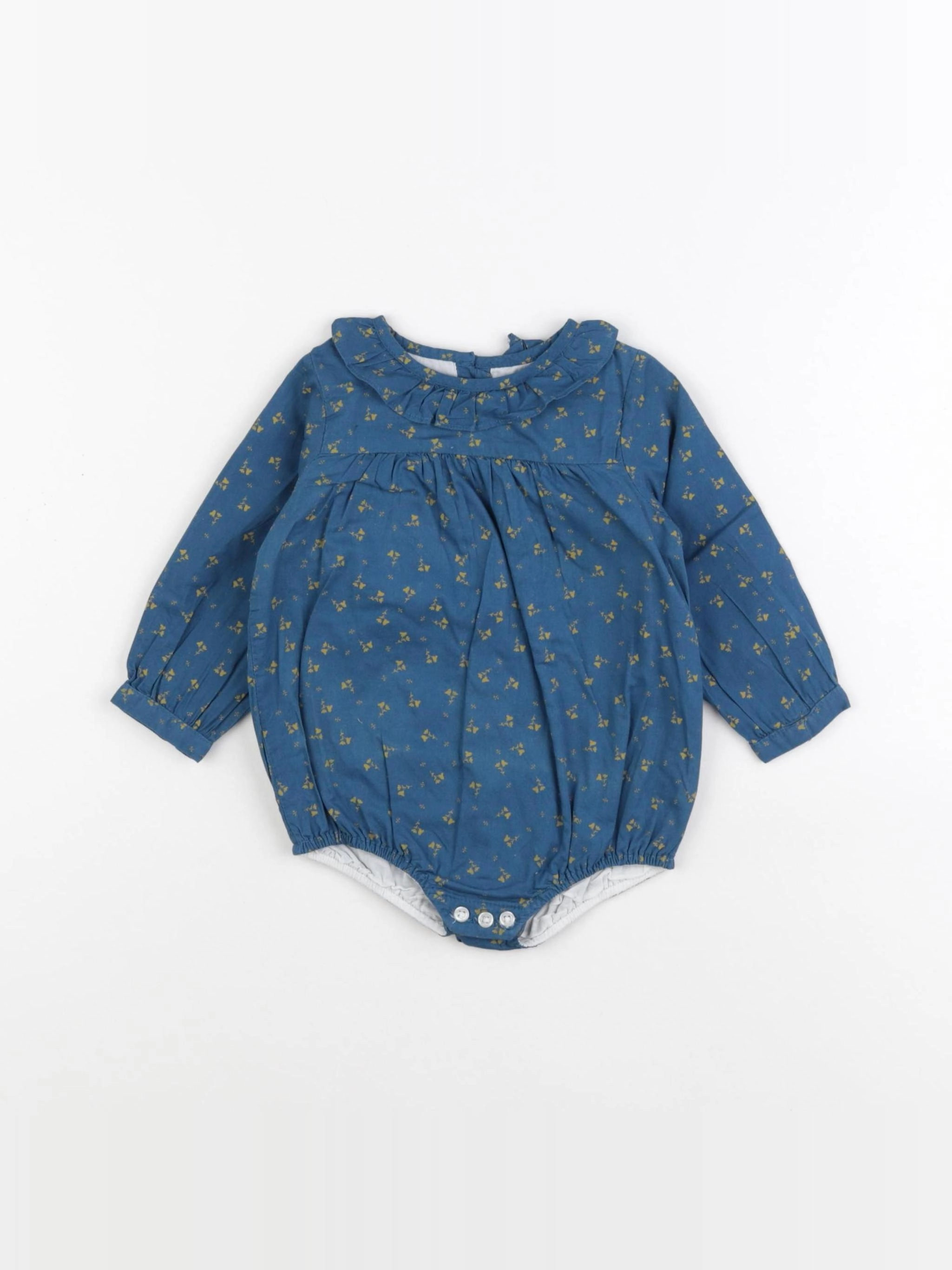 Gocco - combinaison bleu - 6/9 mois