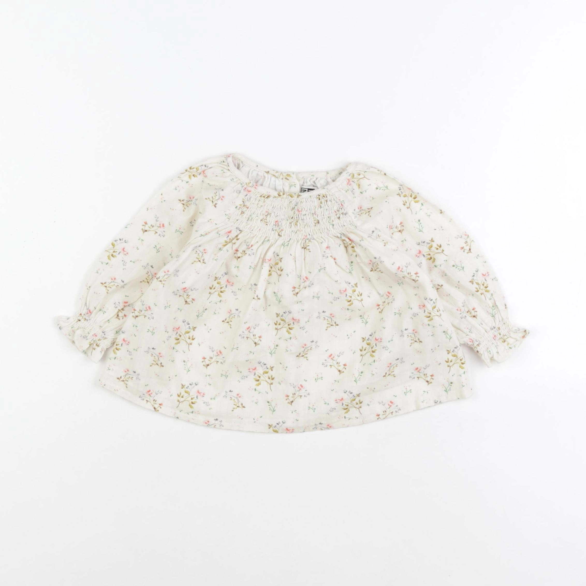 Bonton - blouse beige - 6 mois