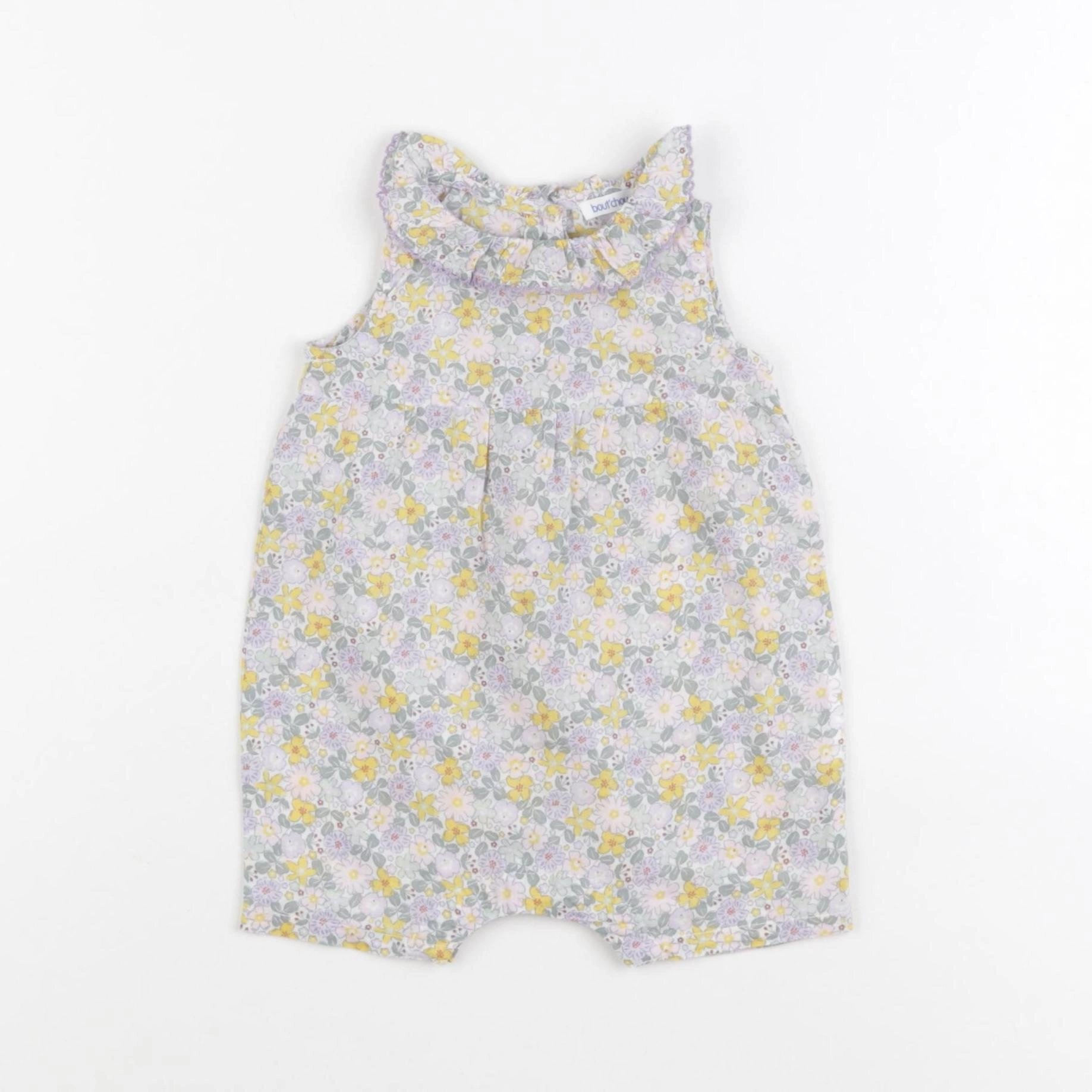 Boutchou - combinaison violet - 1 mois