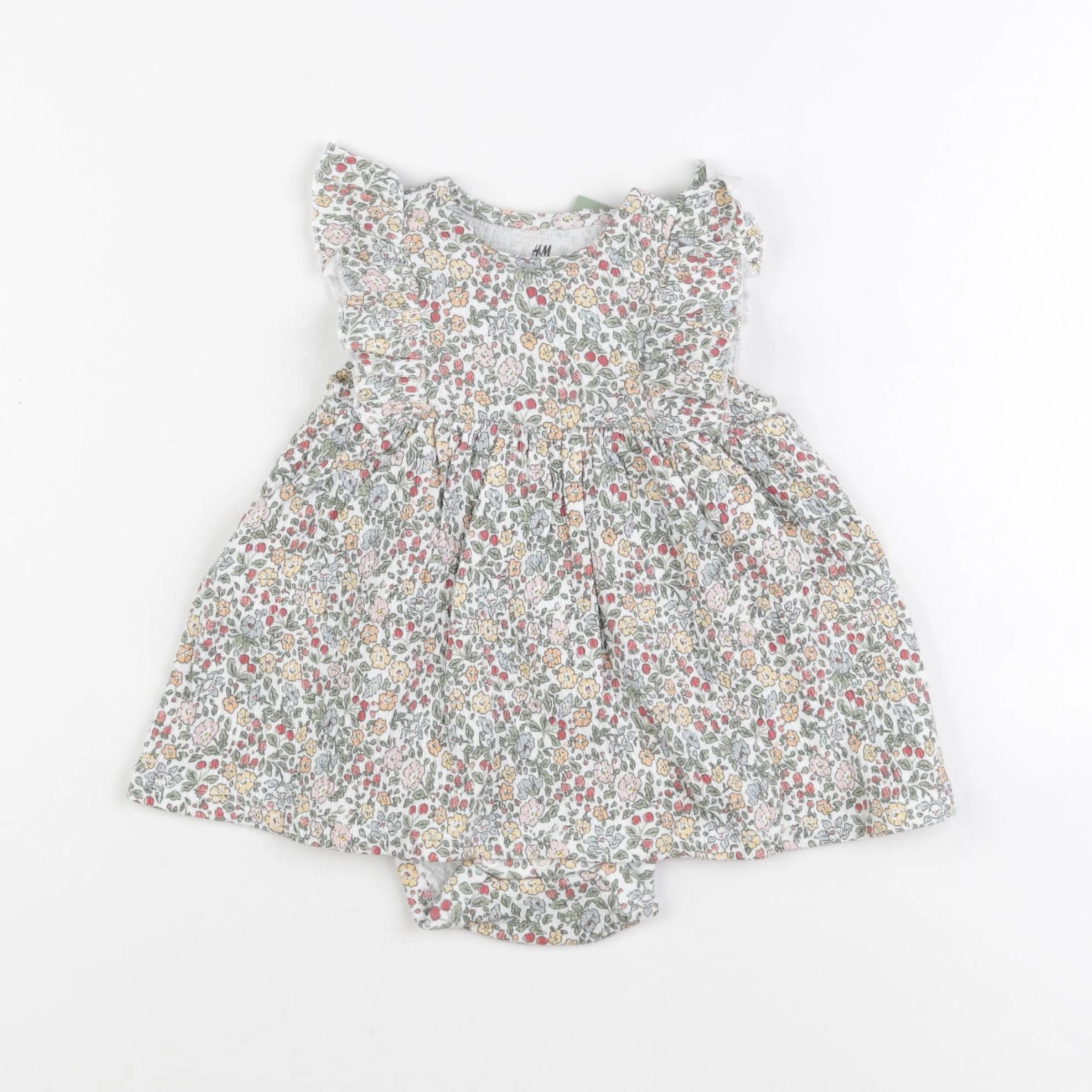 H&M - body robe - 2/4 mois