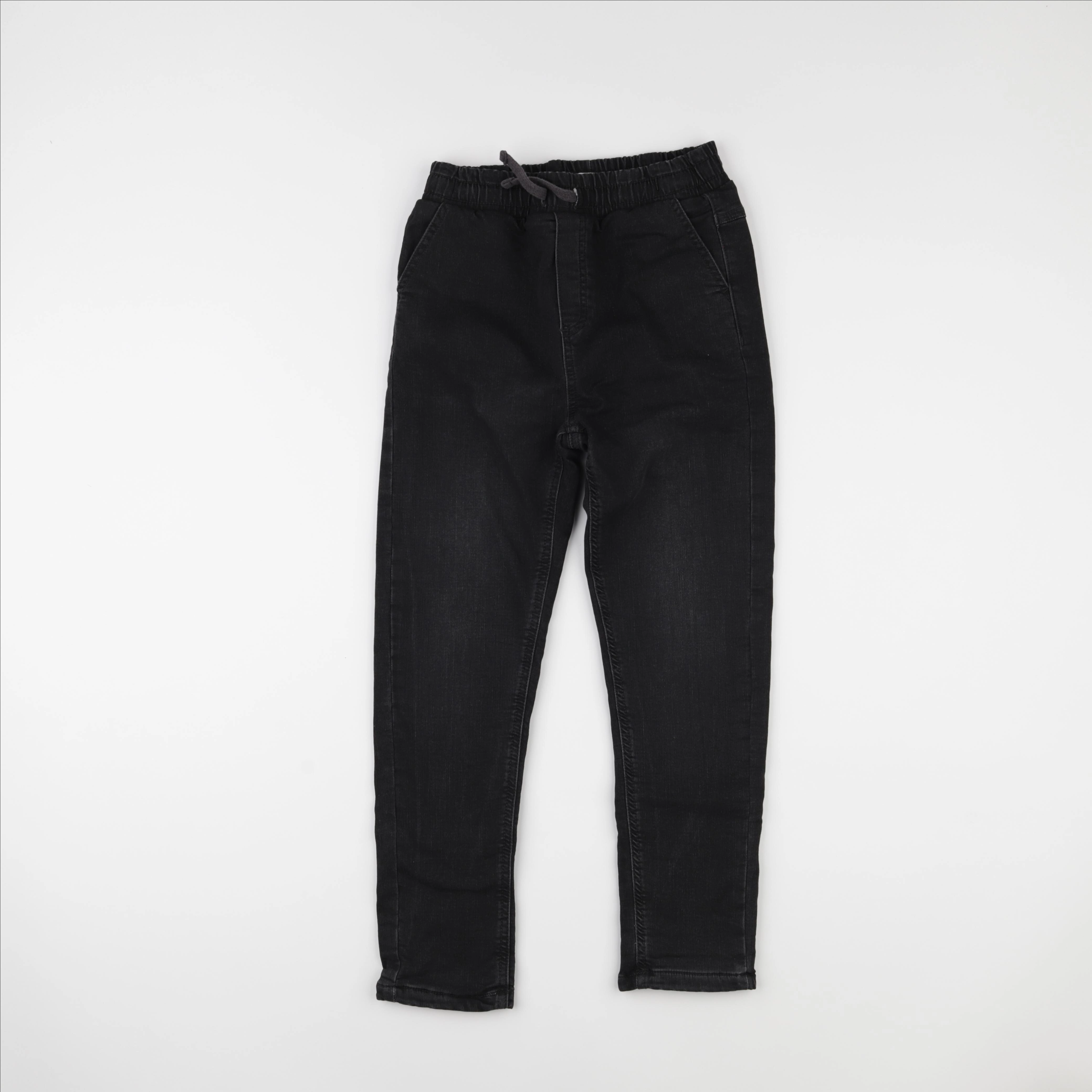 Vertbaudet - pantalon doublé noir - 9 ans