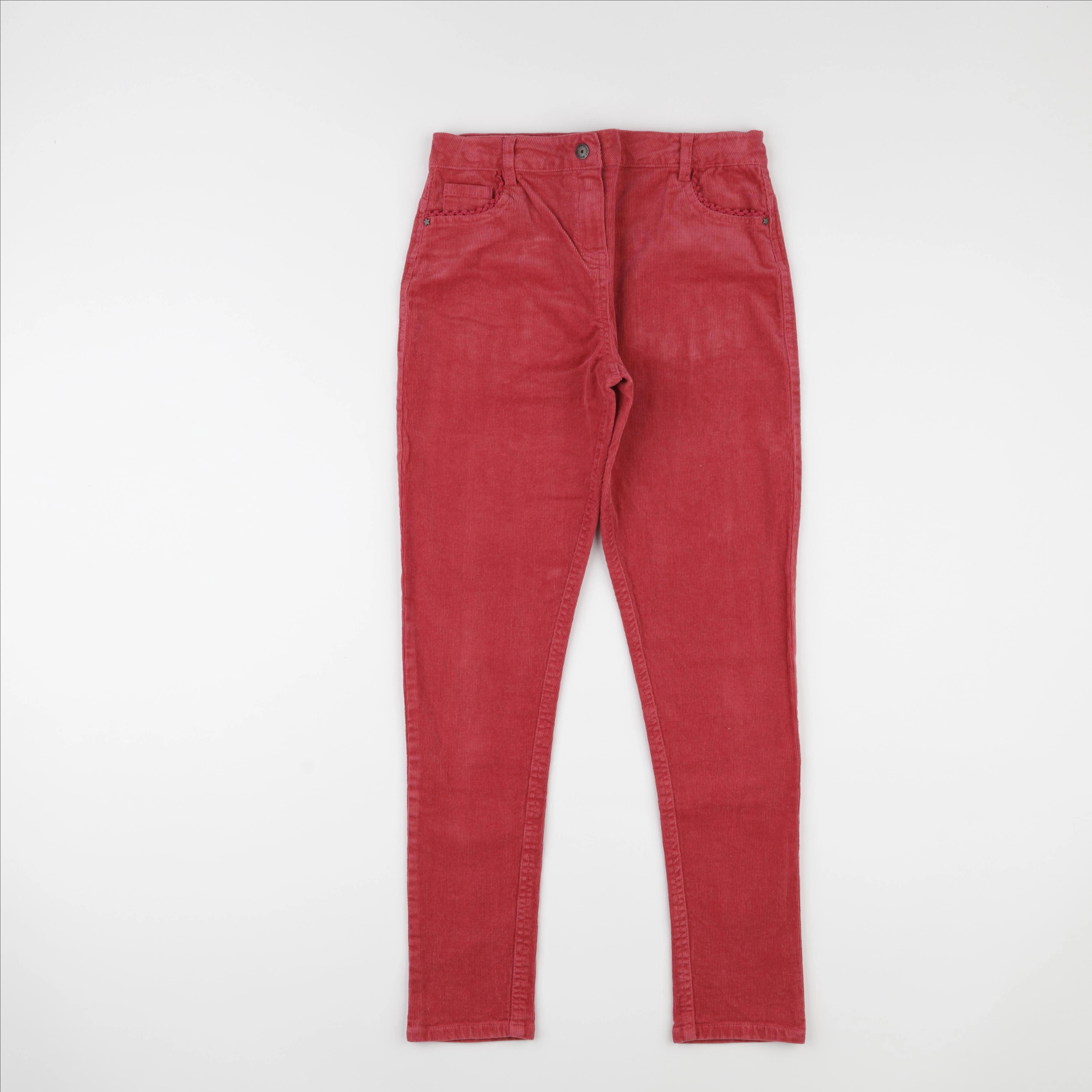 Vertbaudet - pantalon rouge - 12 ans