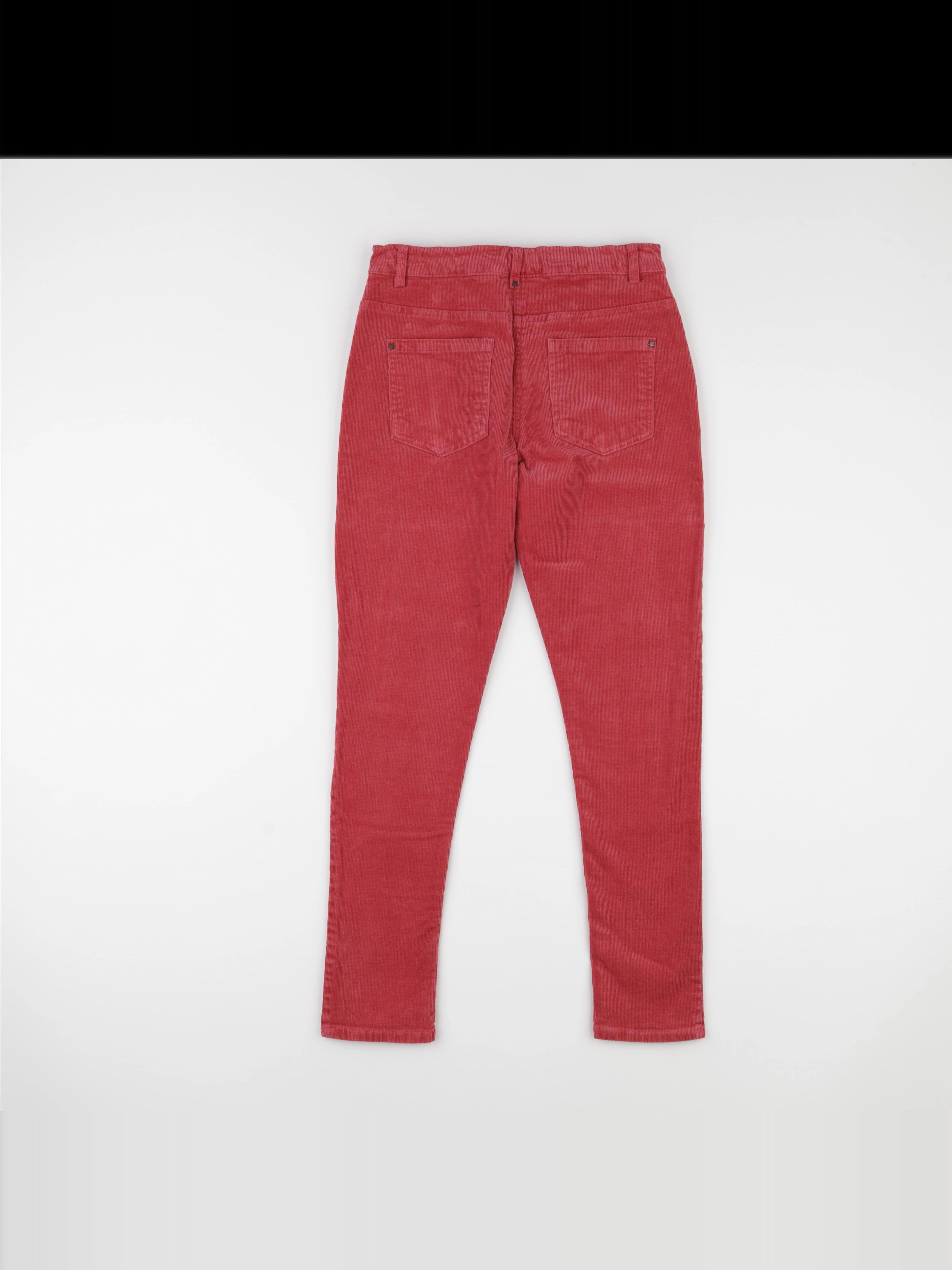 Vertbaudet - pantalon rouge - 12 ans