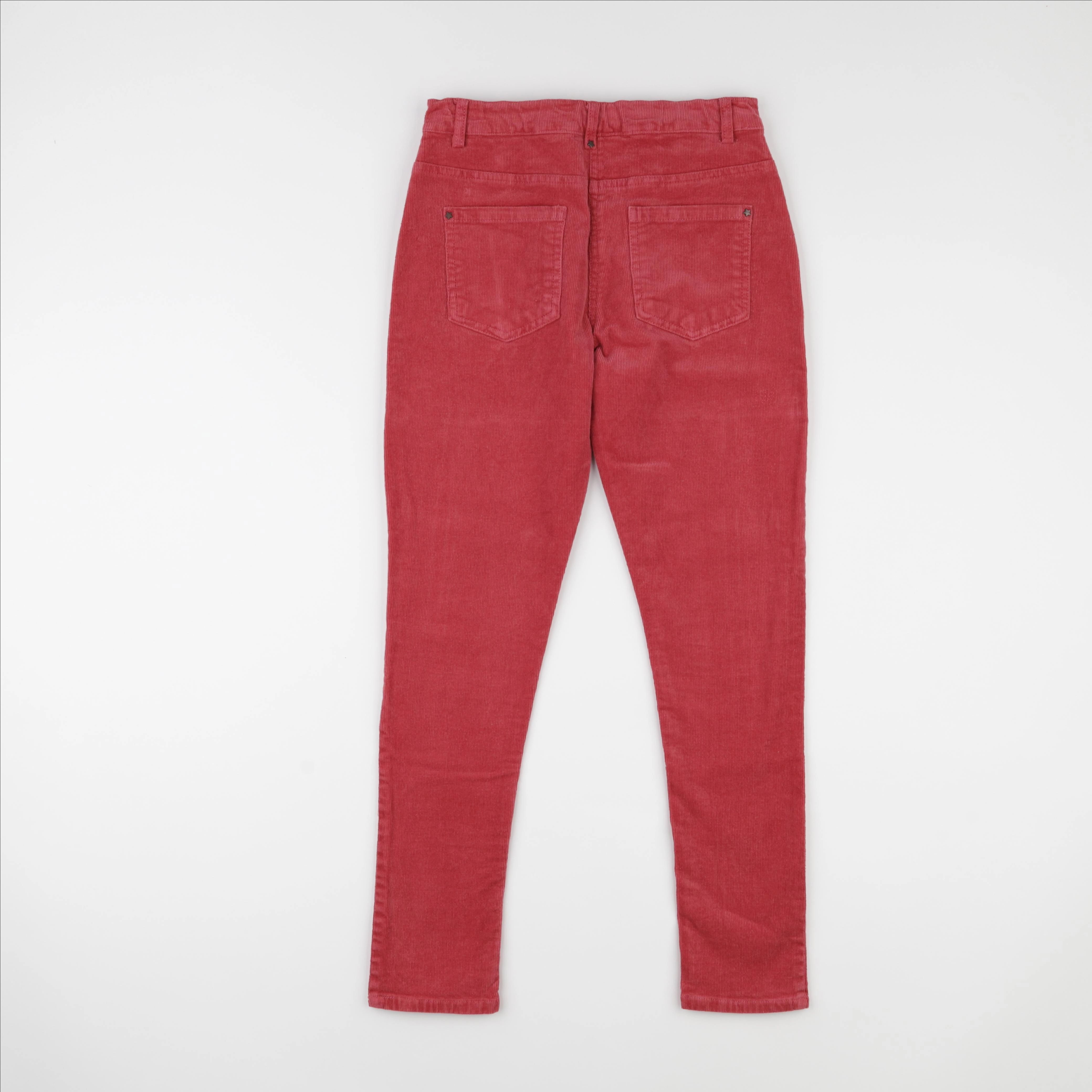 Vertbaudet - pantalon rouge - 12 ans