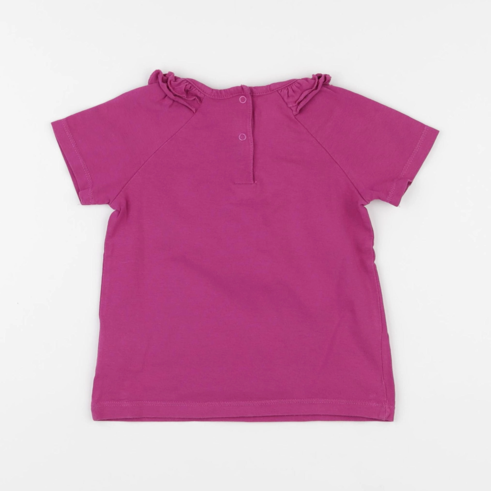Vertbaudet - tee-shirt violet - 2 ans