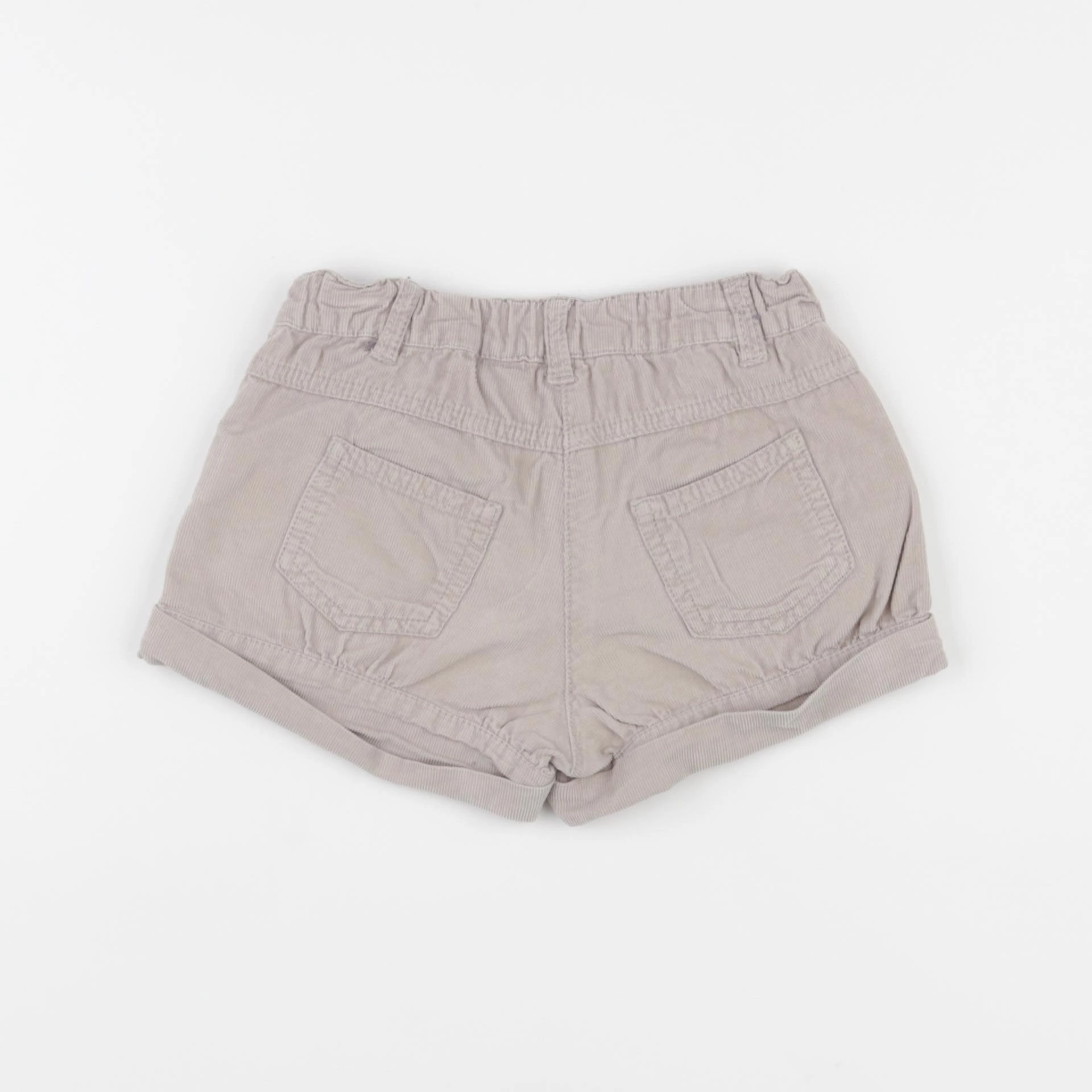 Vertbaudet - short beige - 2 ans