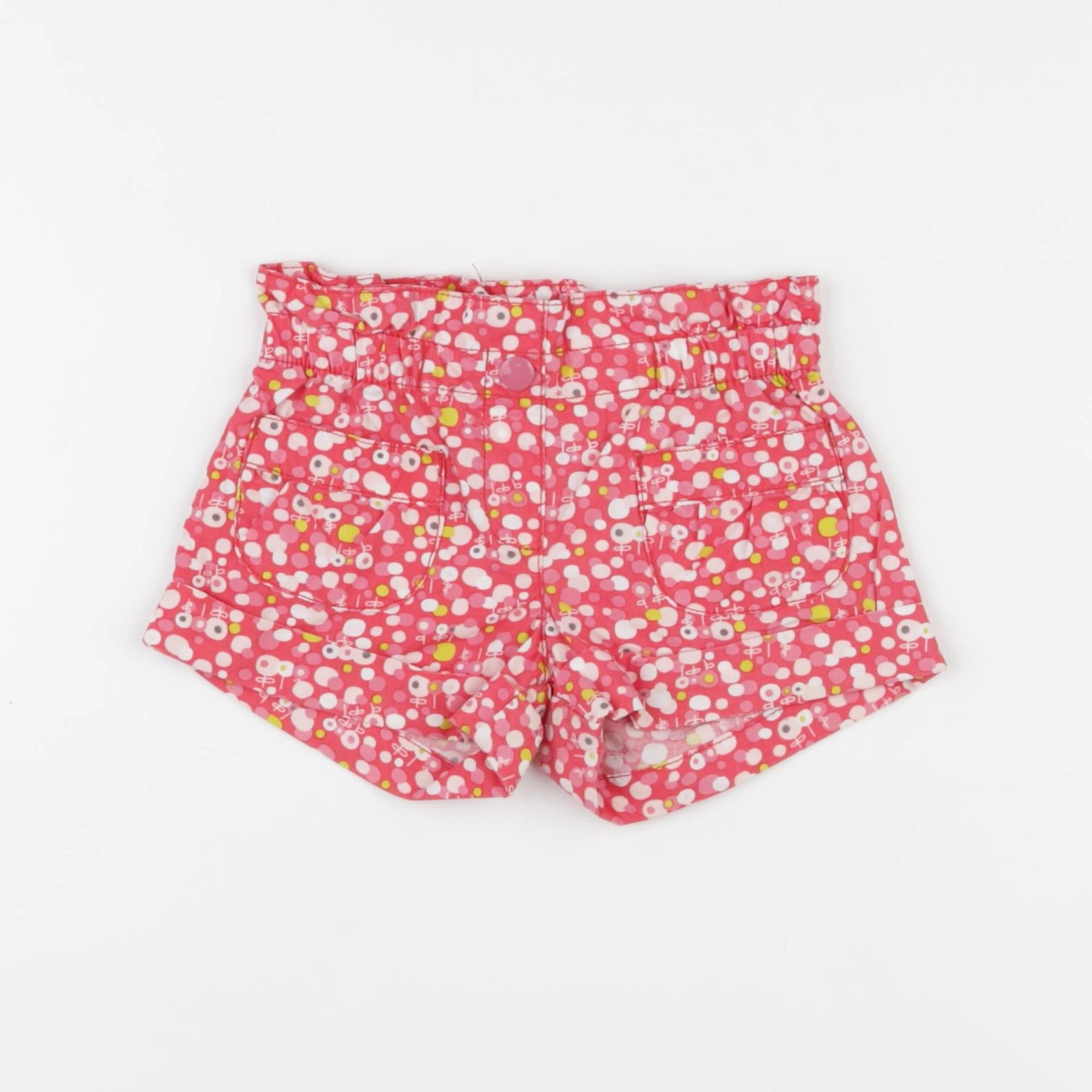 Vertbaudet - short multicolore - 2 ans