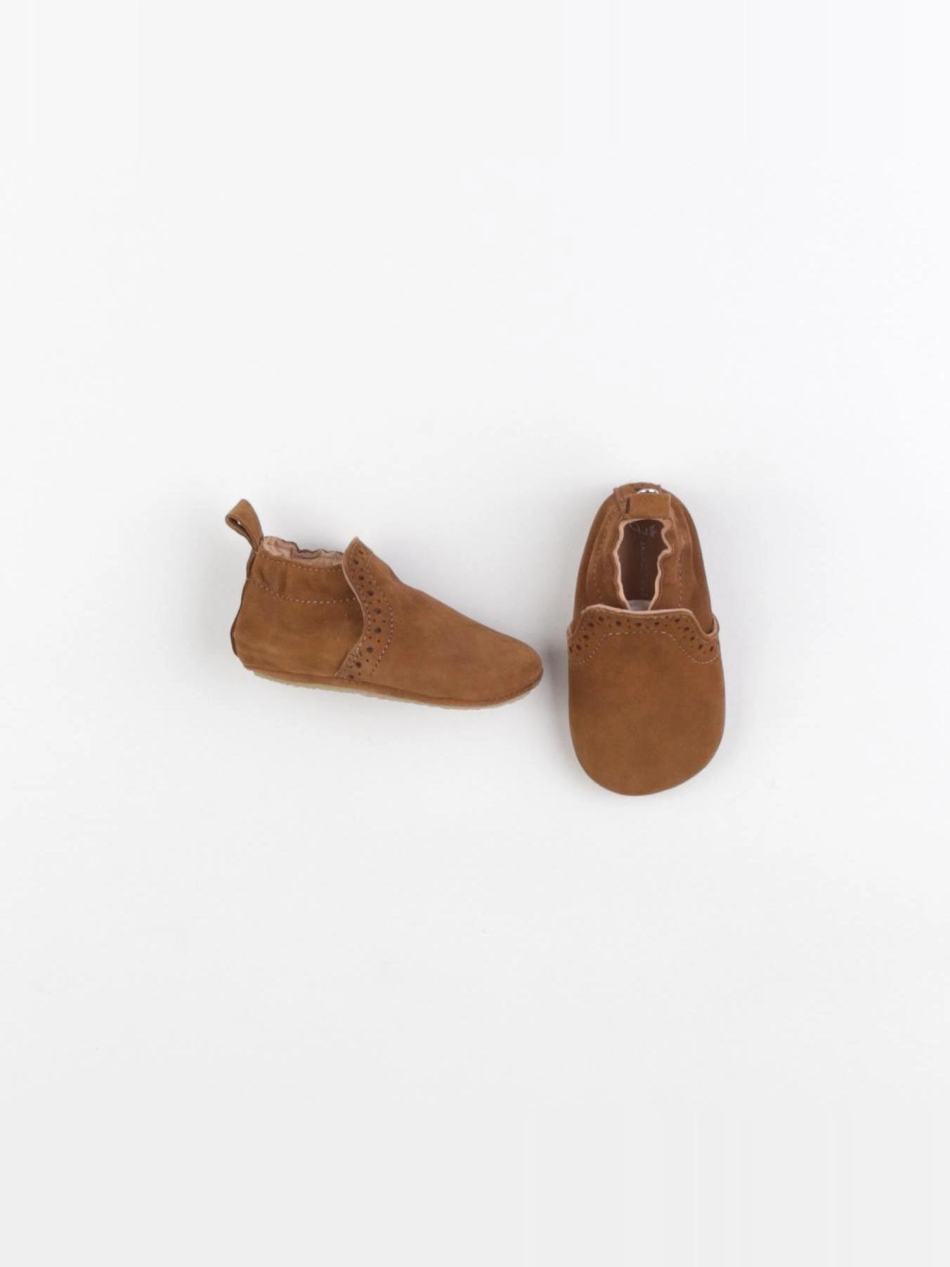 Jacadi - chaussons marron - pointure 17