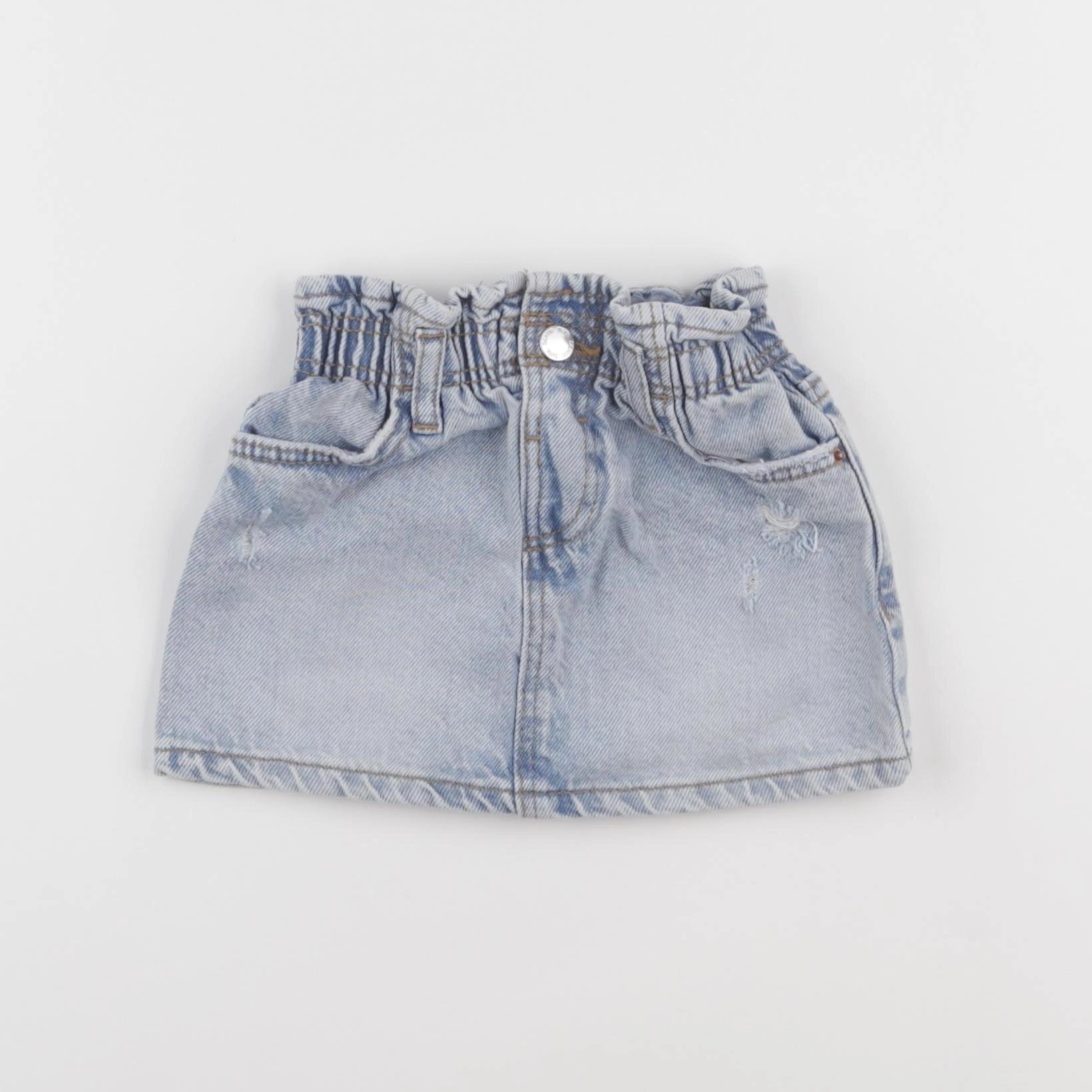 Zara - jupe bleu - 12/18 mois