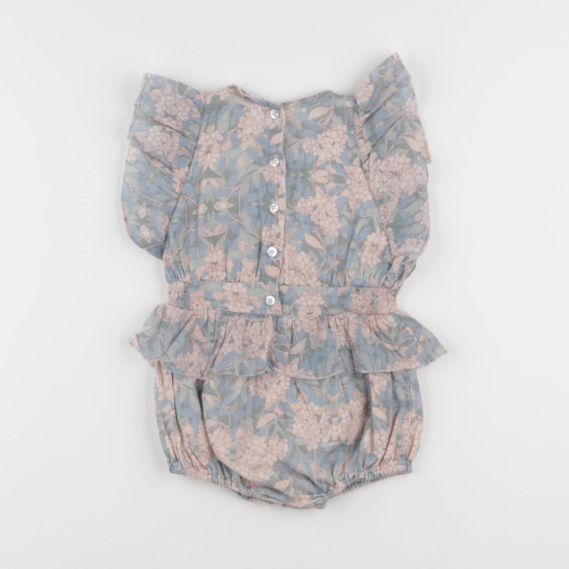 Louis Louise - combinaison multicolore - 12 mois