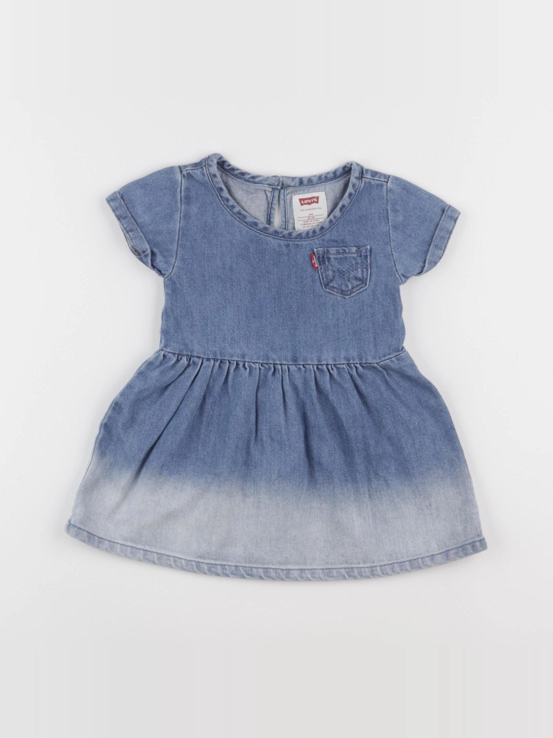 Levi's - robe bleu - 12 mois