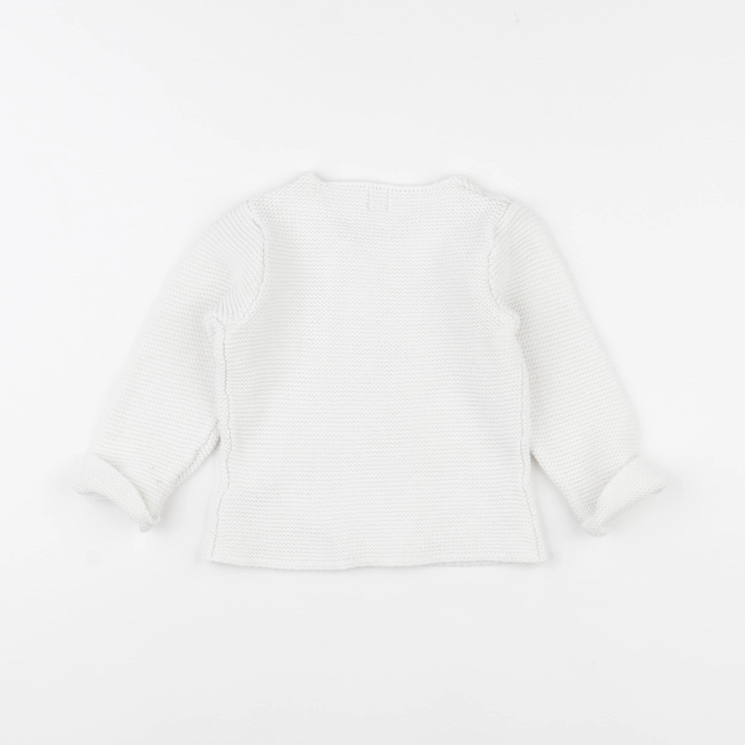 La Redoute - gilet blanc - 18 mois