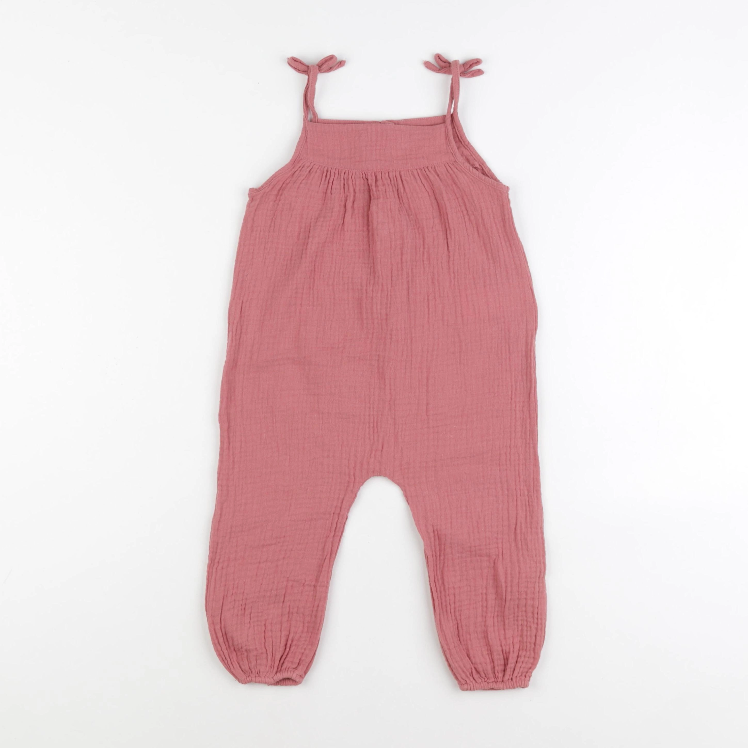 Vertbaudet - combinaison rose - 2 ans