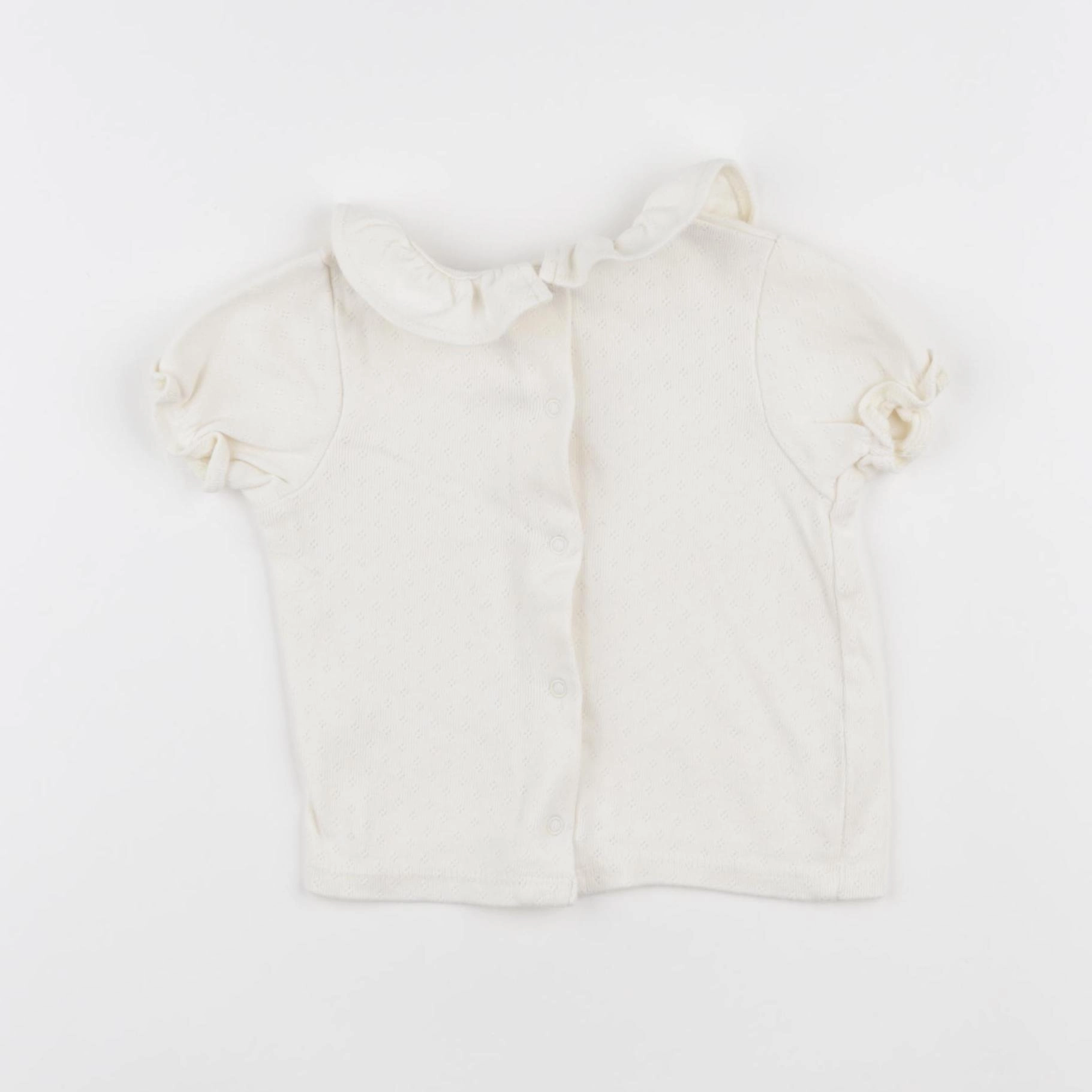 Vertbaudet - tee-shirt beige - 12 mois