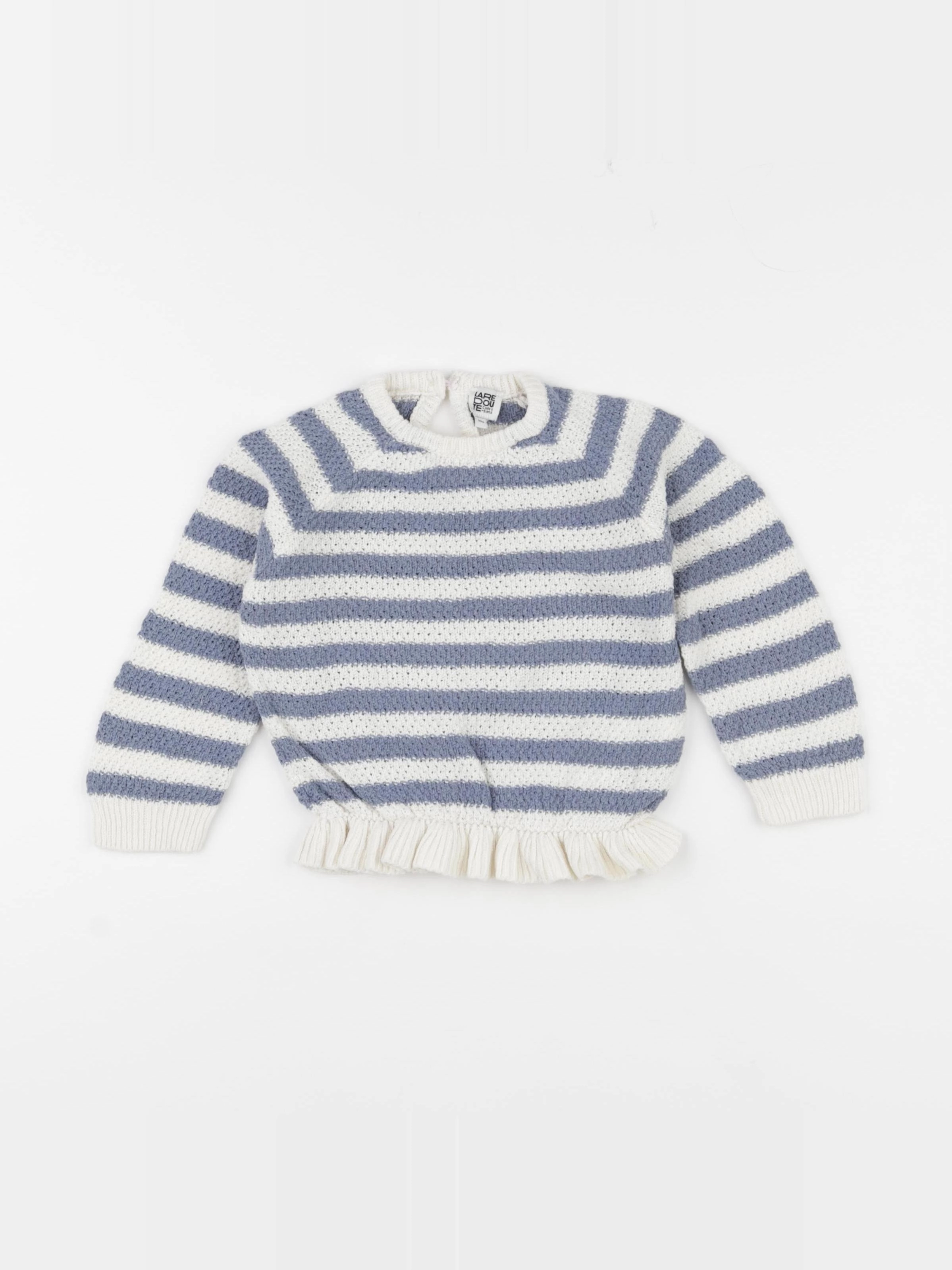La Redoute - pull bleu - 18 mois