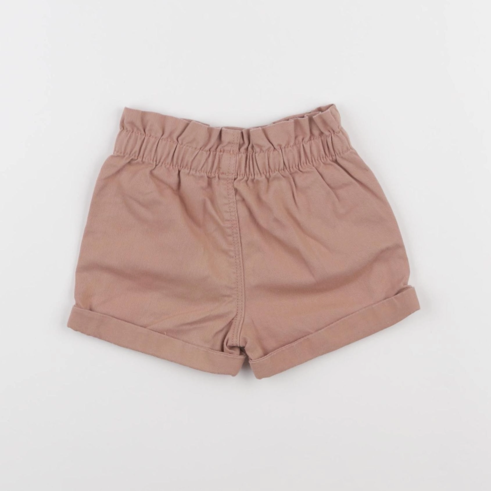Vertbaudet - short marron - 12 mois