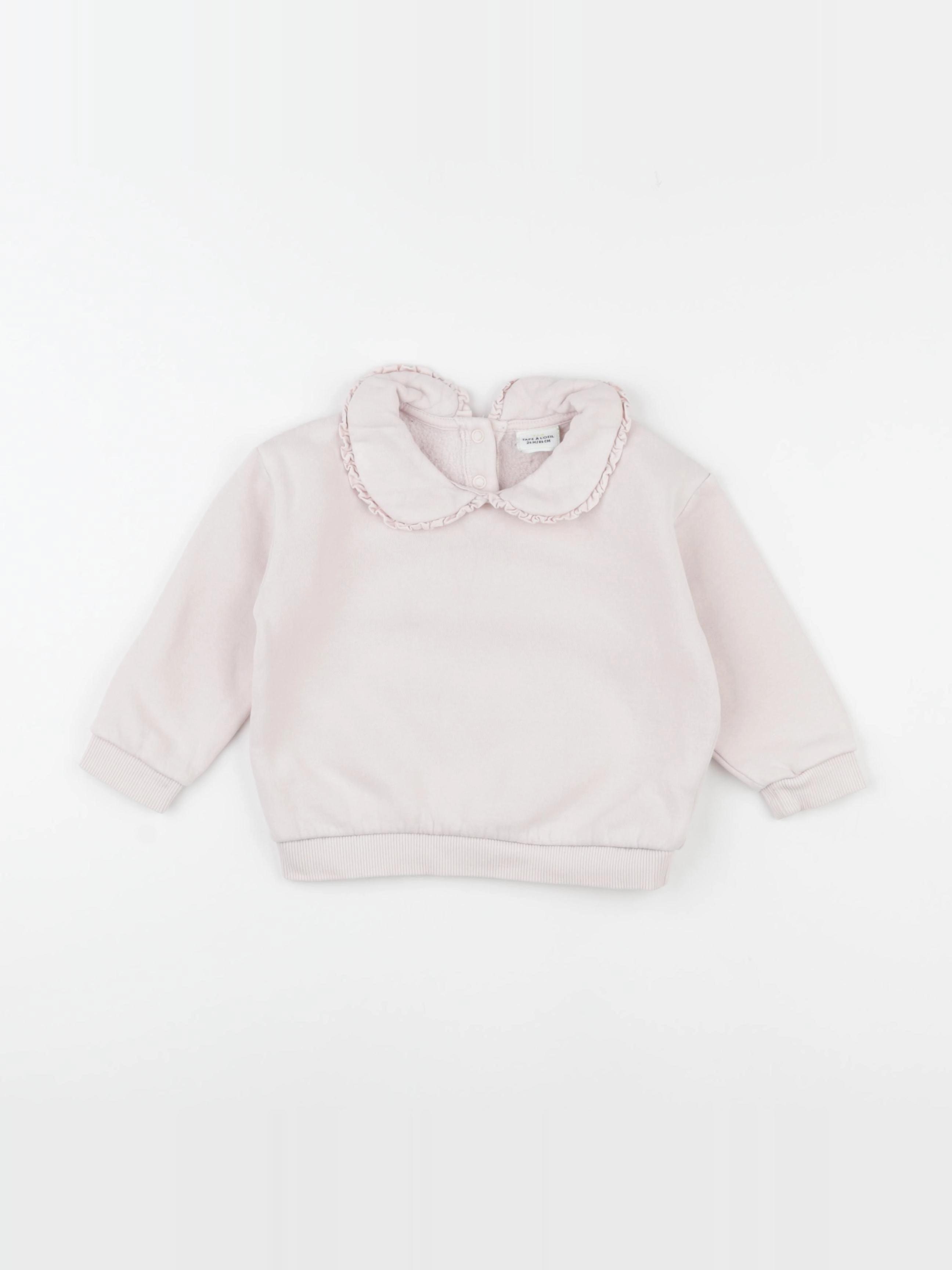 Tape à l'oeil - sweat rose - 24 mois