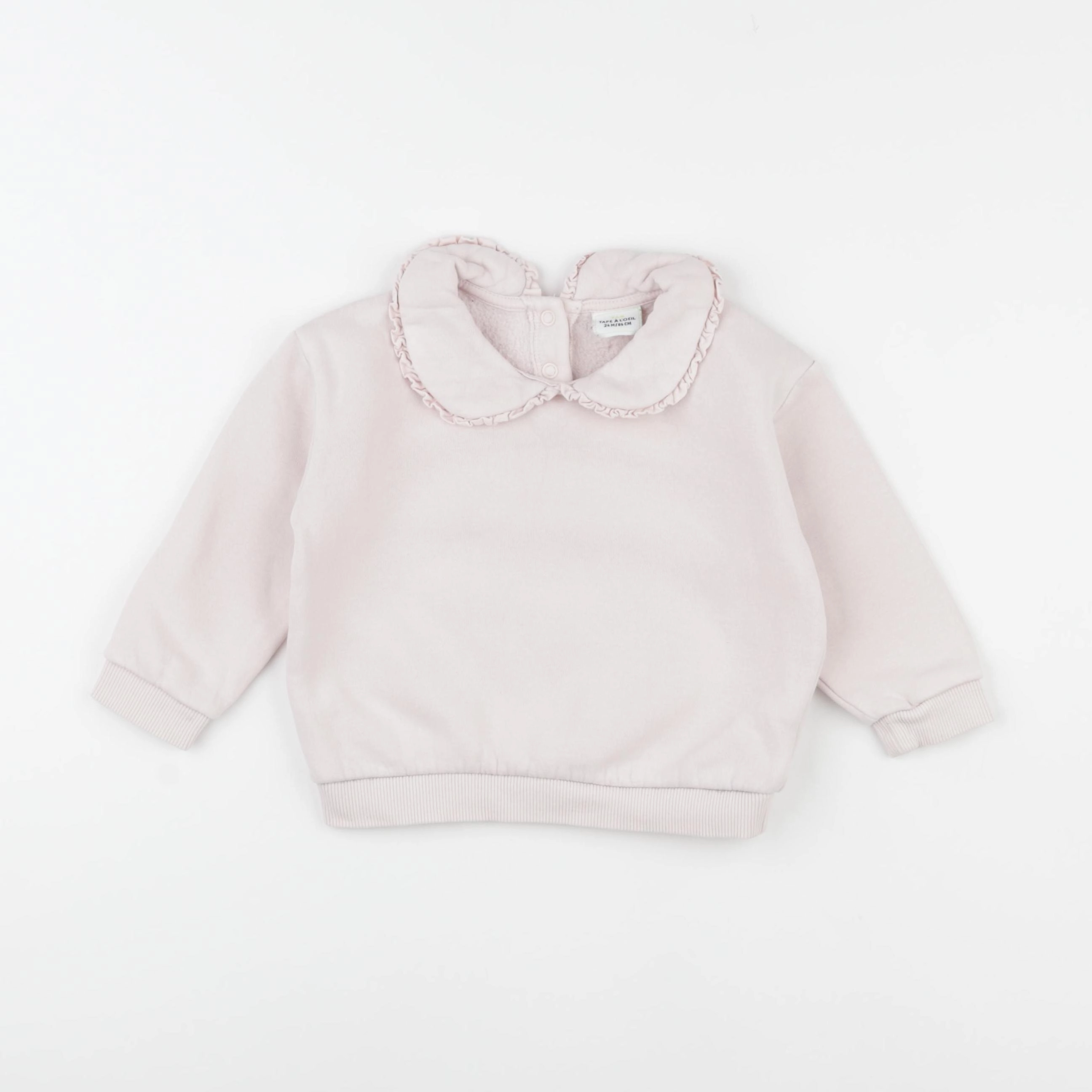 Tape à l'oeil - sweat rose - 24 mois