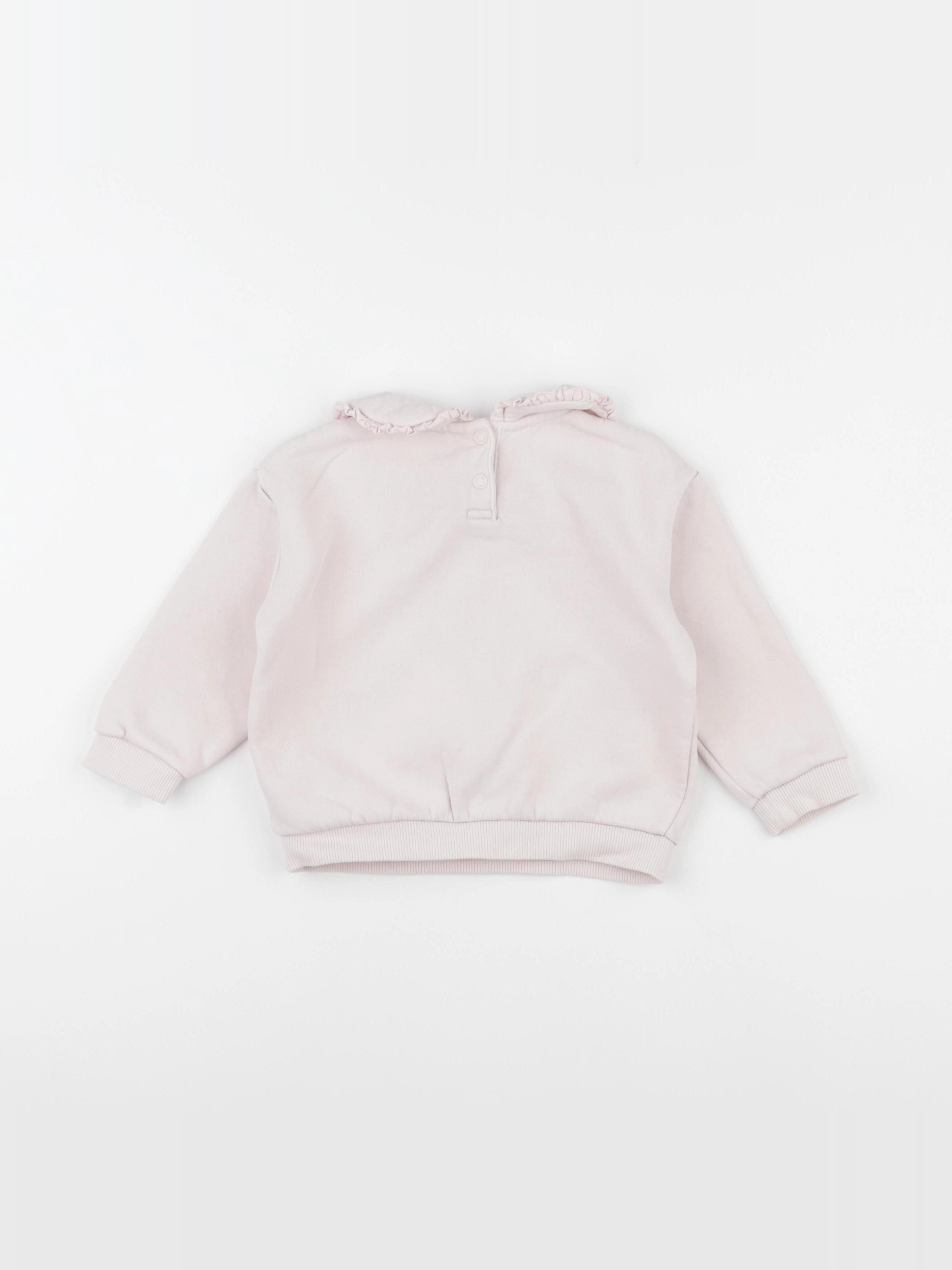 Tape à l'oeil - sweat rose - 24 mois