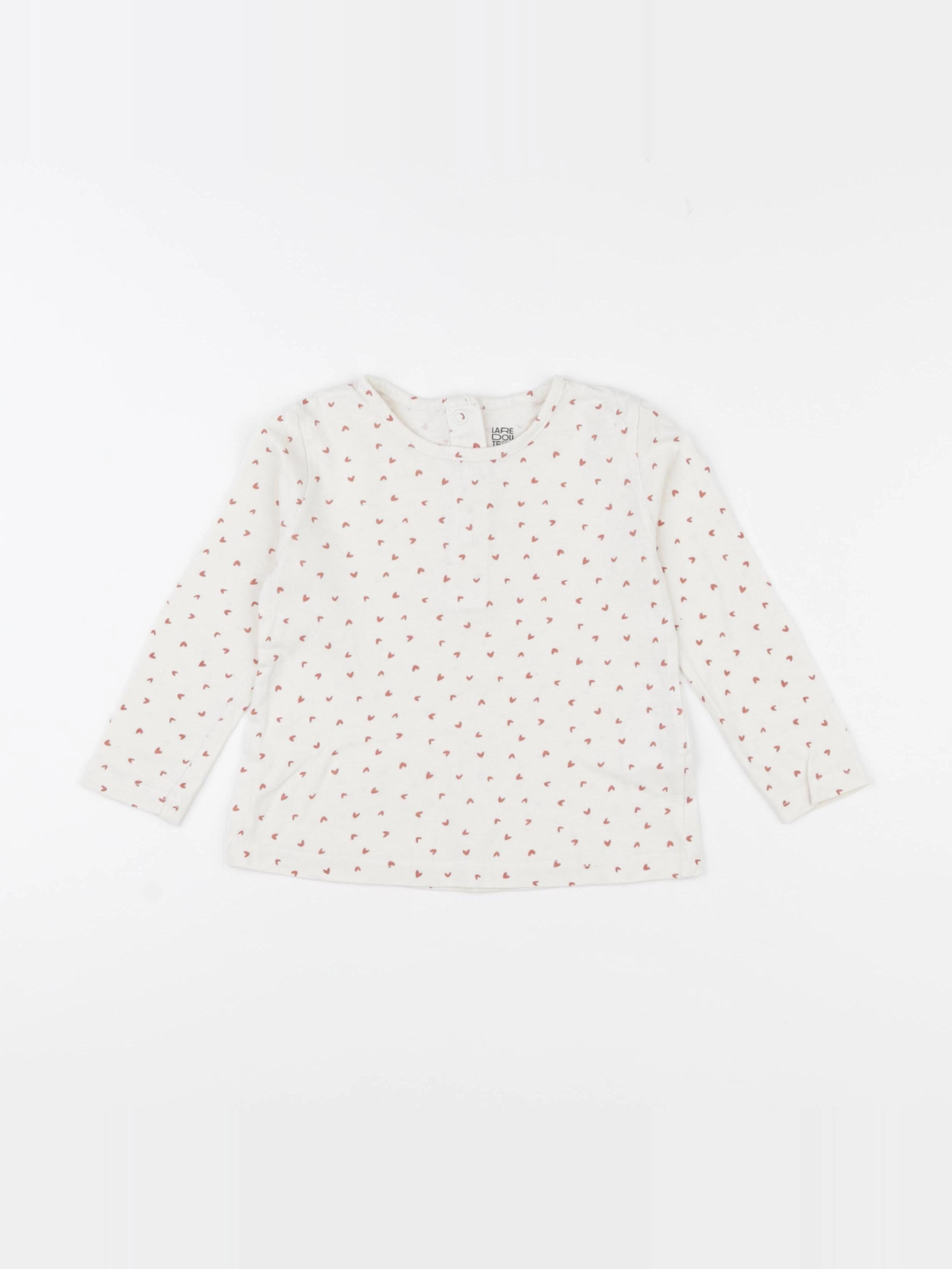 La Redoute - tee-shirt beige - 18 mois