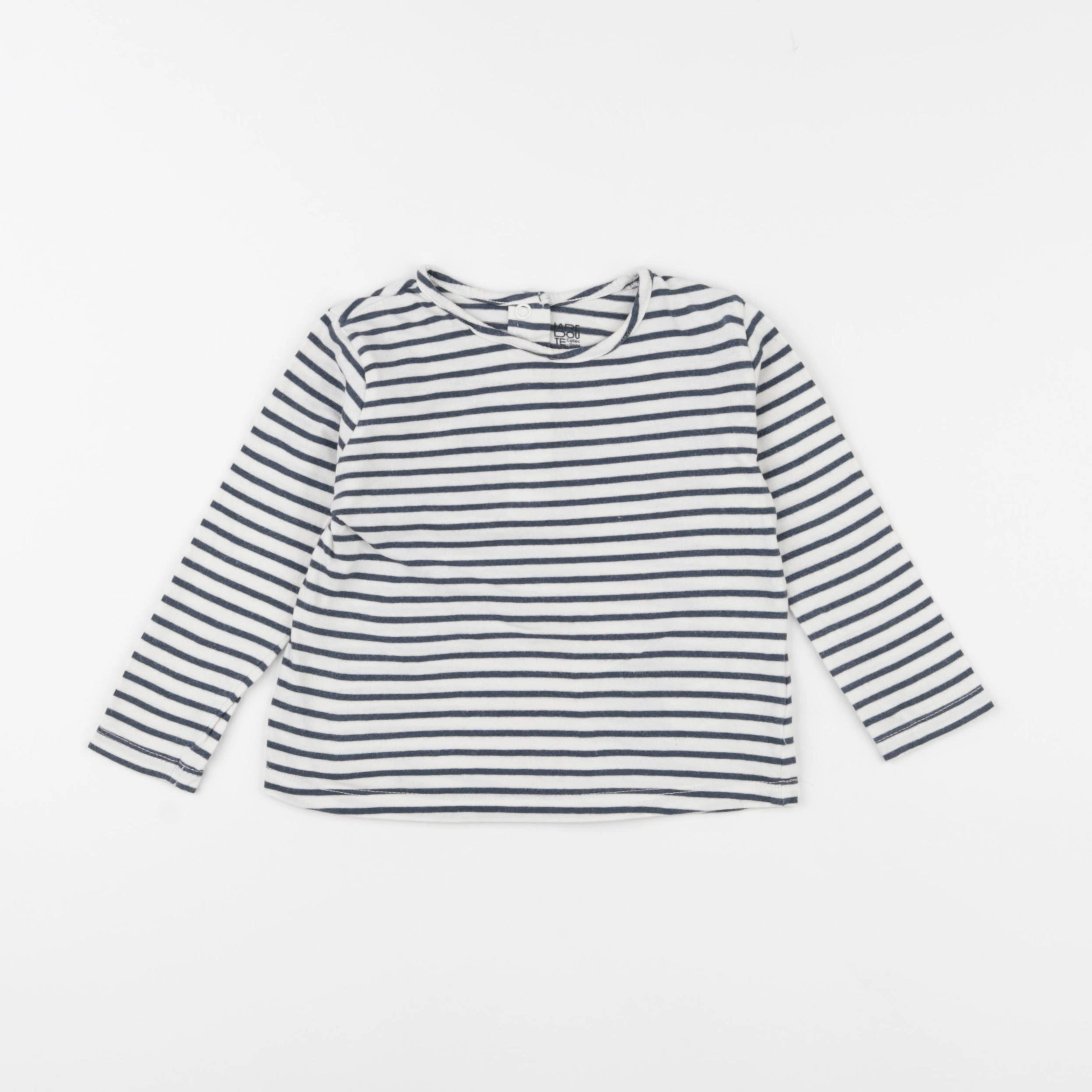 La Redoute - tee-shirt bleu - 18 mois