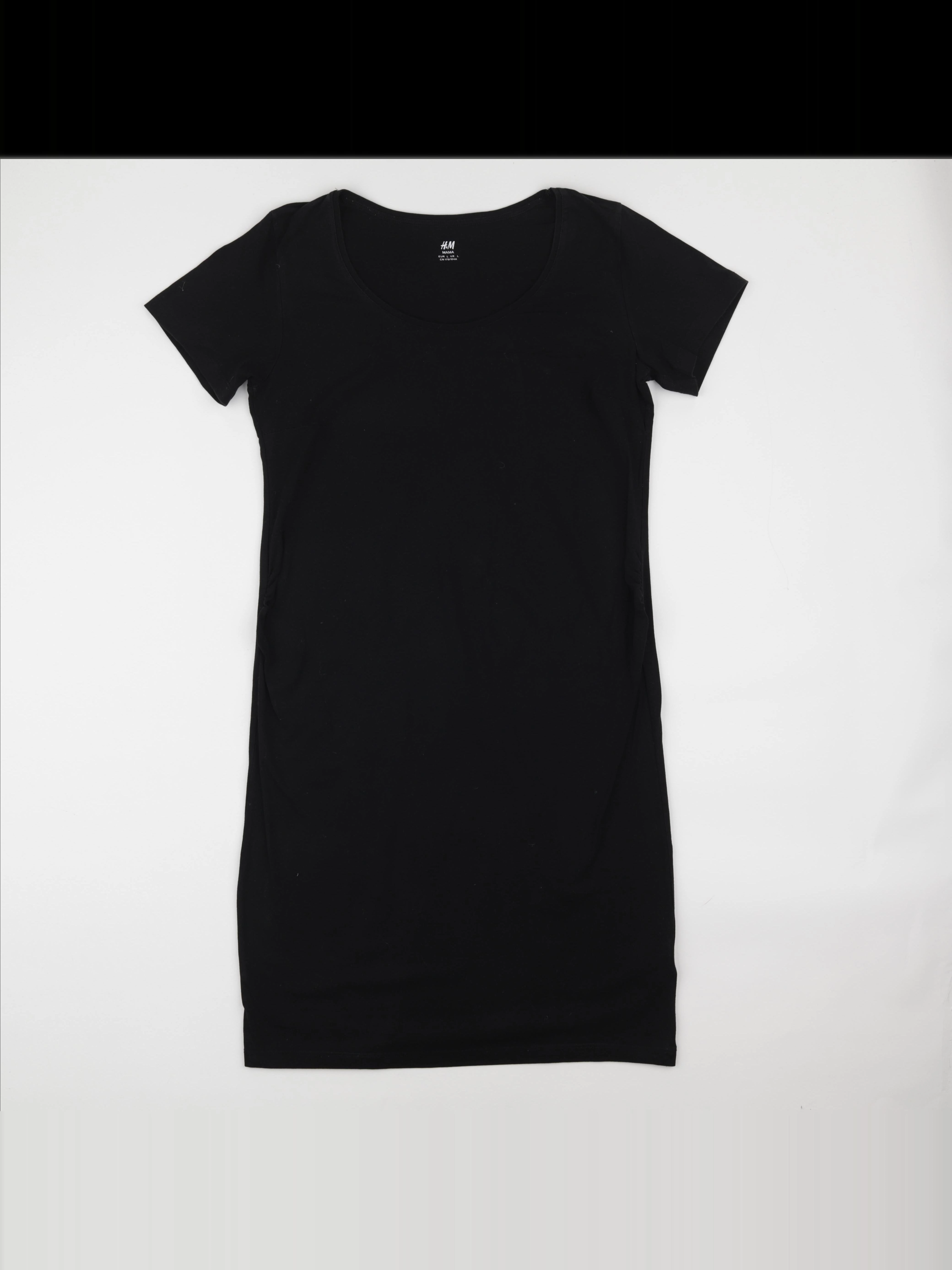 H&M - robe grossesse noir - l