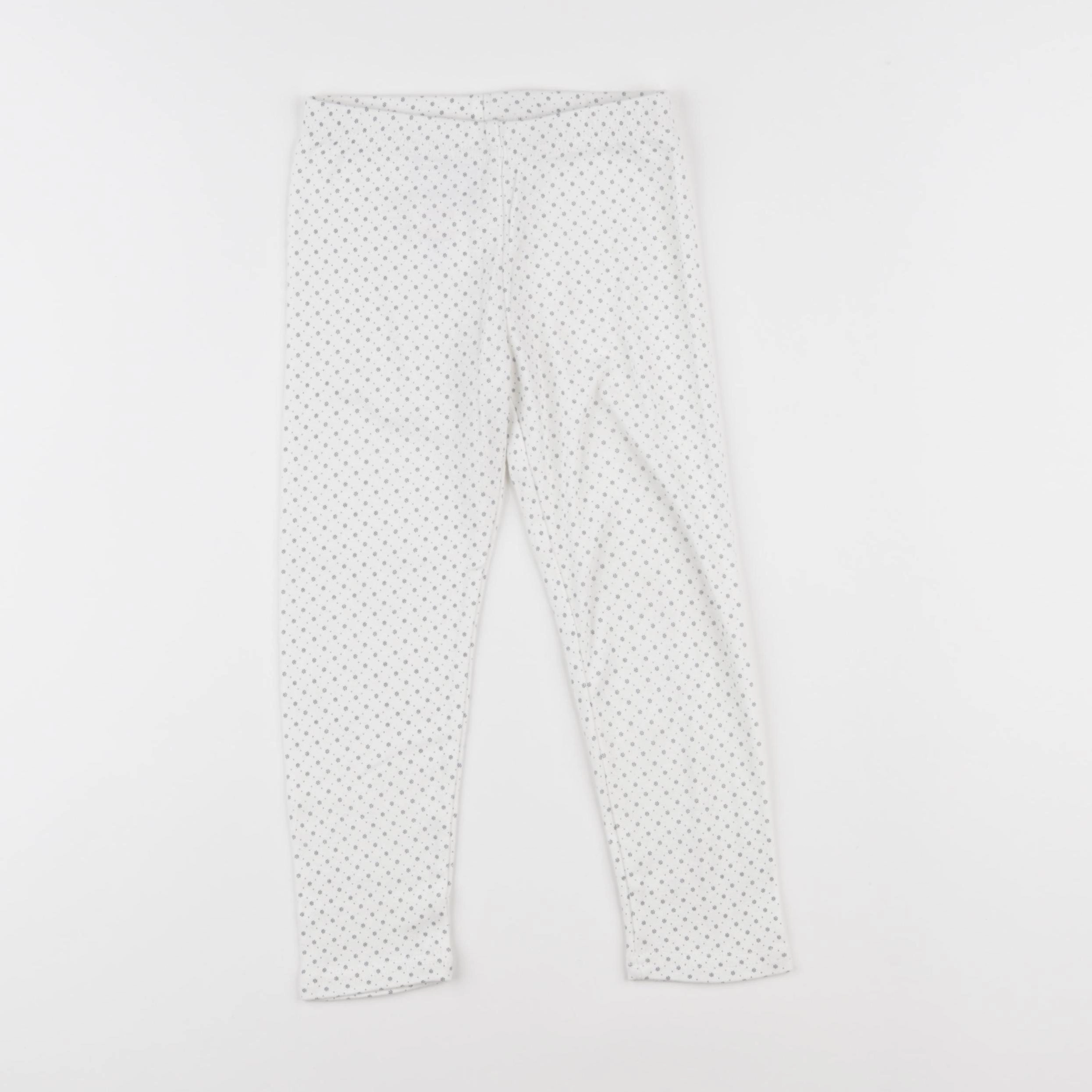 Cyrillus - legging blanc - 4 ans