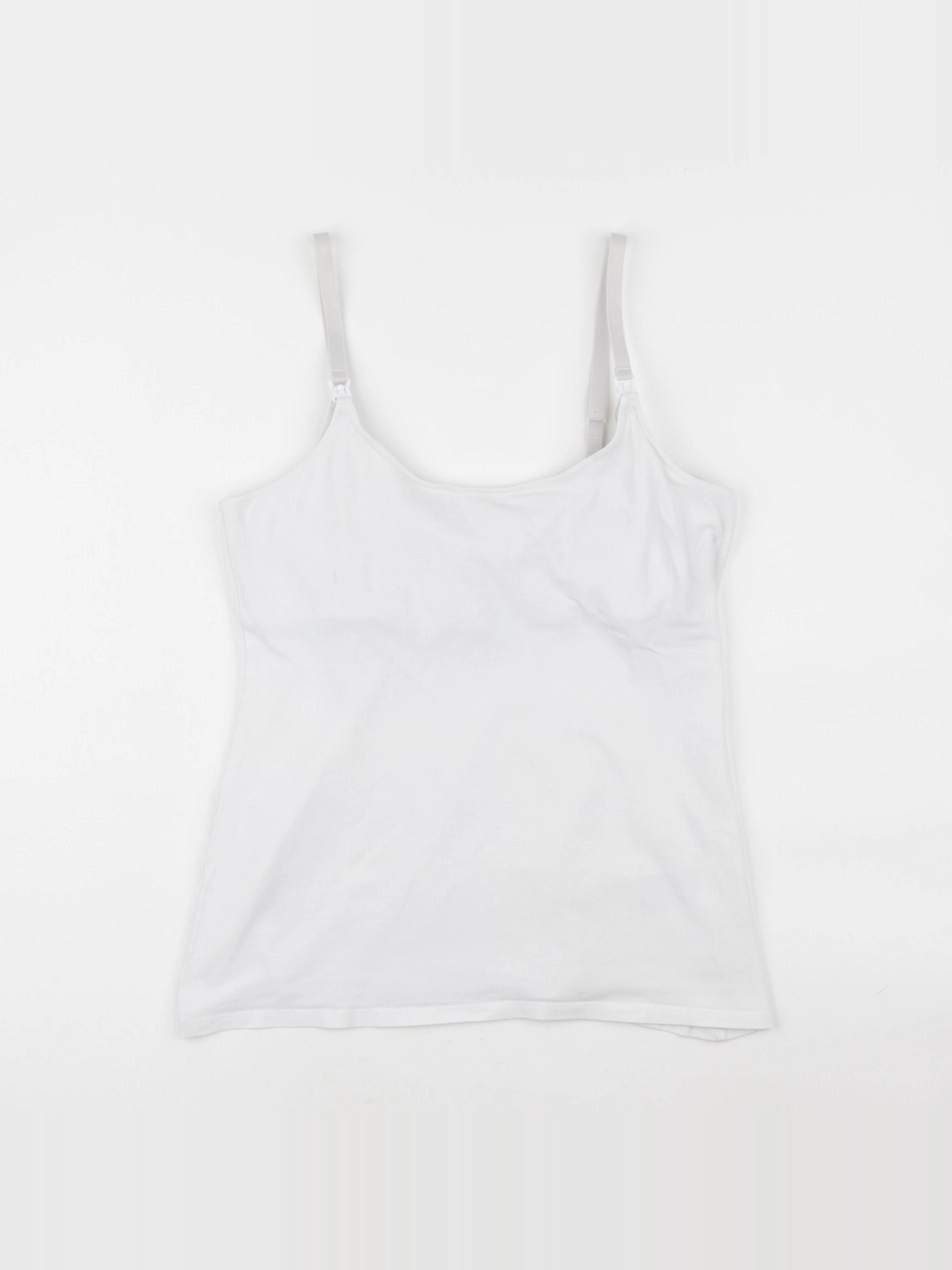 H&M - débardeur allaitement blanc - m