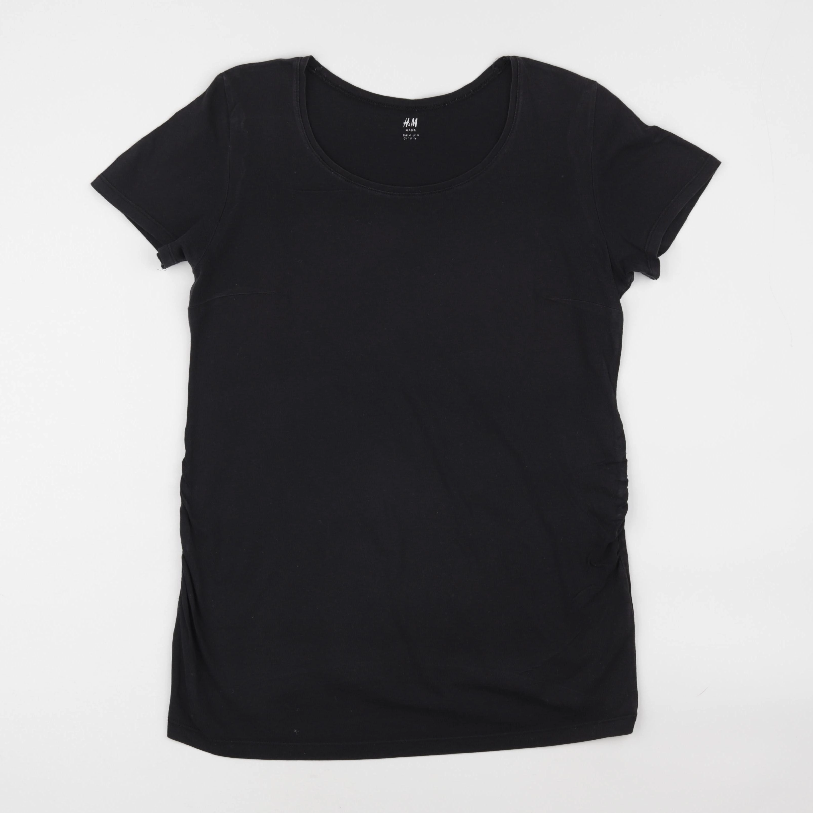 H&M - tee-shirt grossesse noir - m