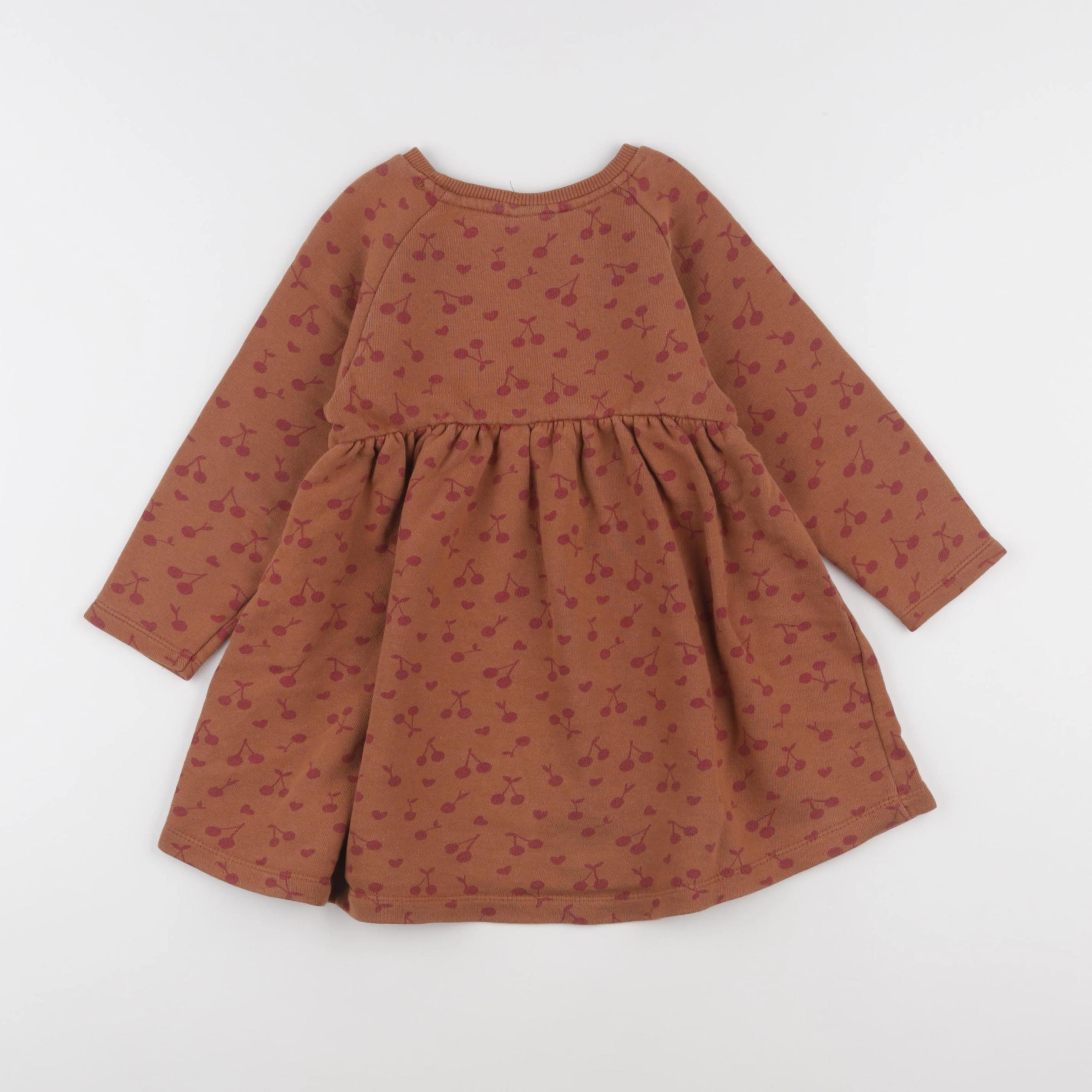 Zara - robe marron - 3/4 ans