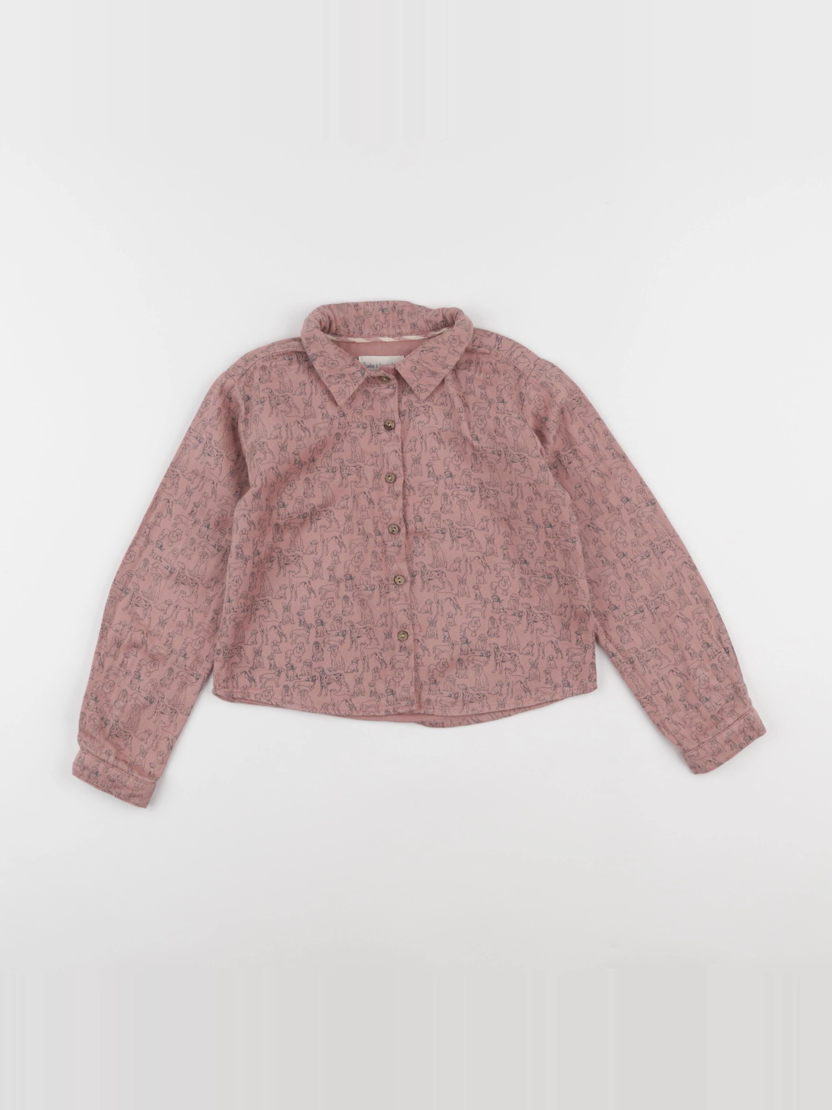 Arsène et les pipelettes - blouse rose - 4 ans